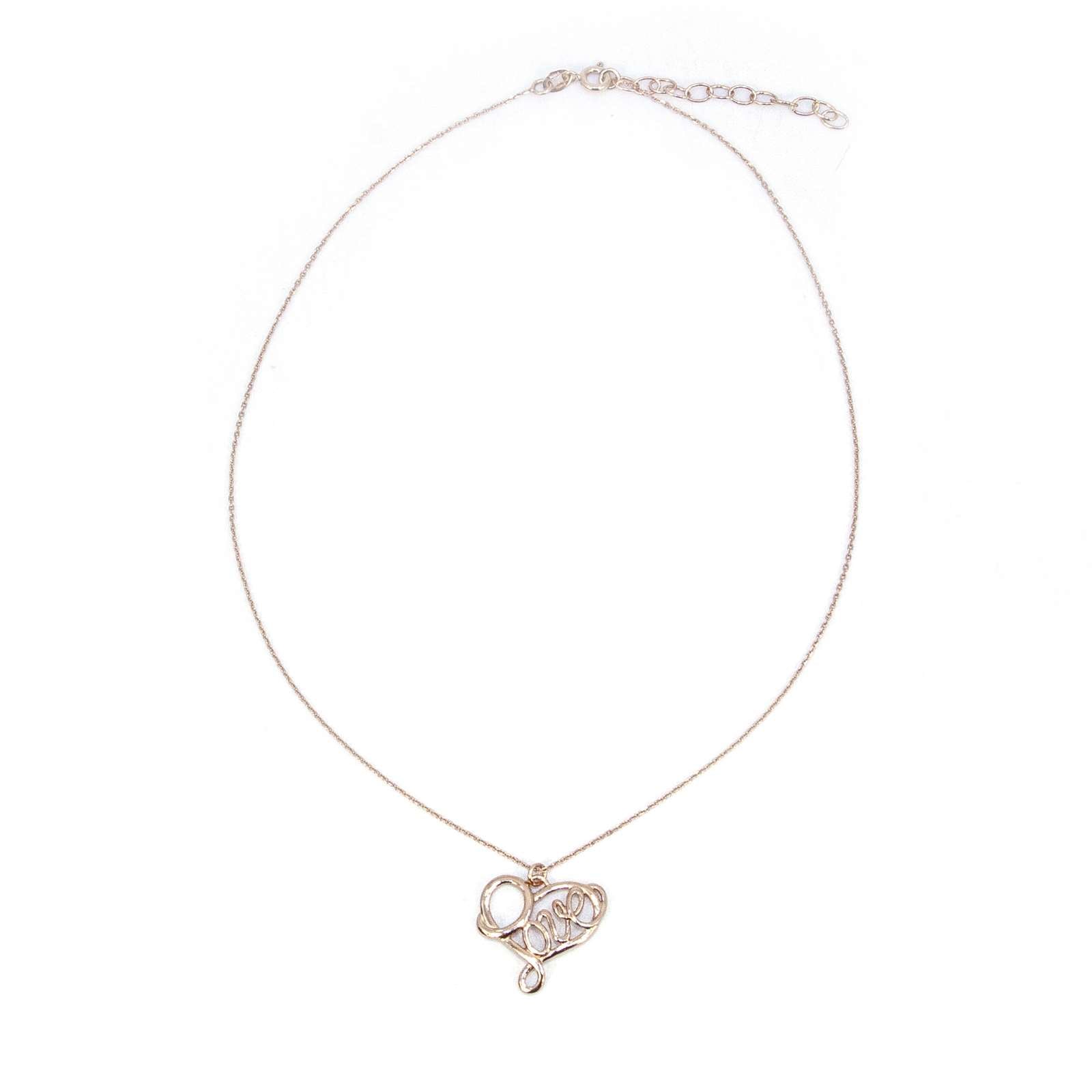 Athra Women Love Necklace With Extension