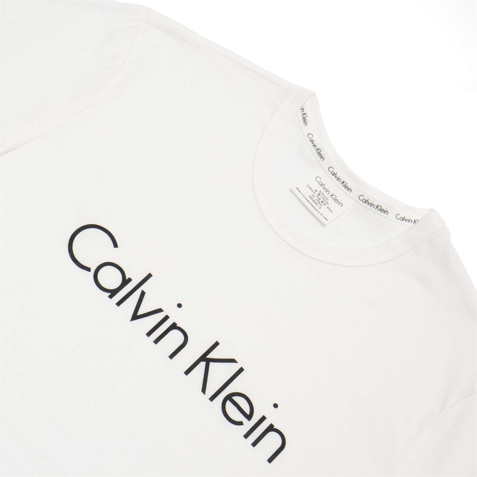 Calvin Klein Men Comfort Cotton Logo Crew Neck Tshirt