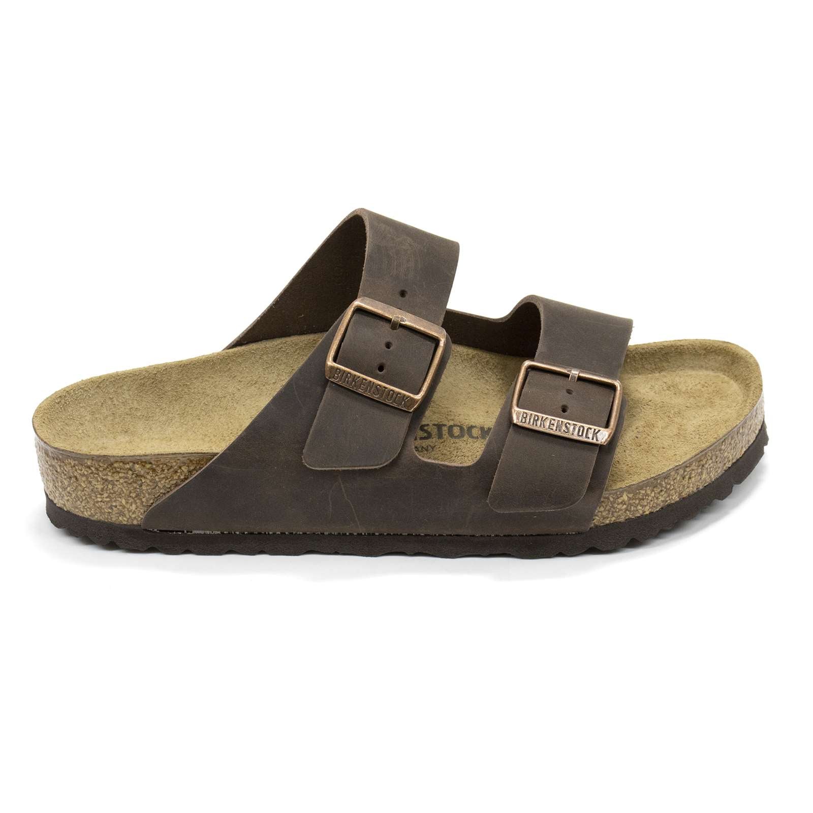 Birkenstock Men Arizona Oiled Leather Sandals