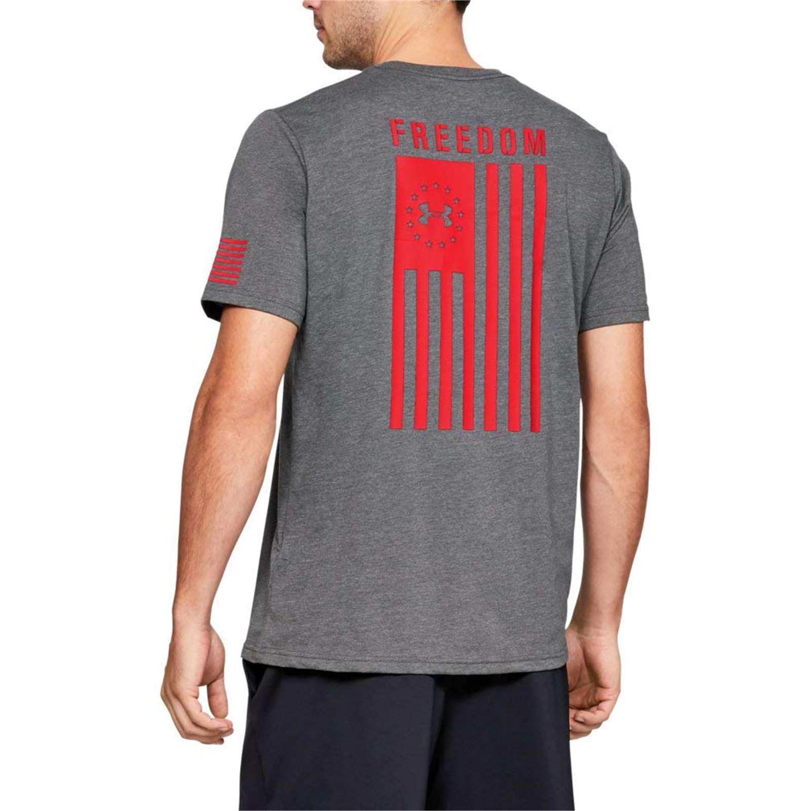 Under Armour Men Freedom Flag Tactical Graphic T-Shirt