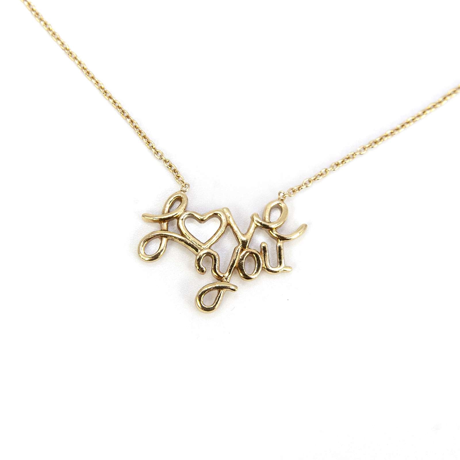Athra Women Love You Necklace With Extension
