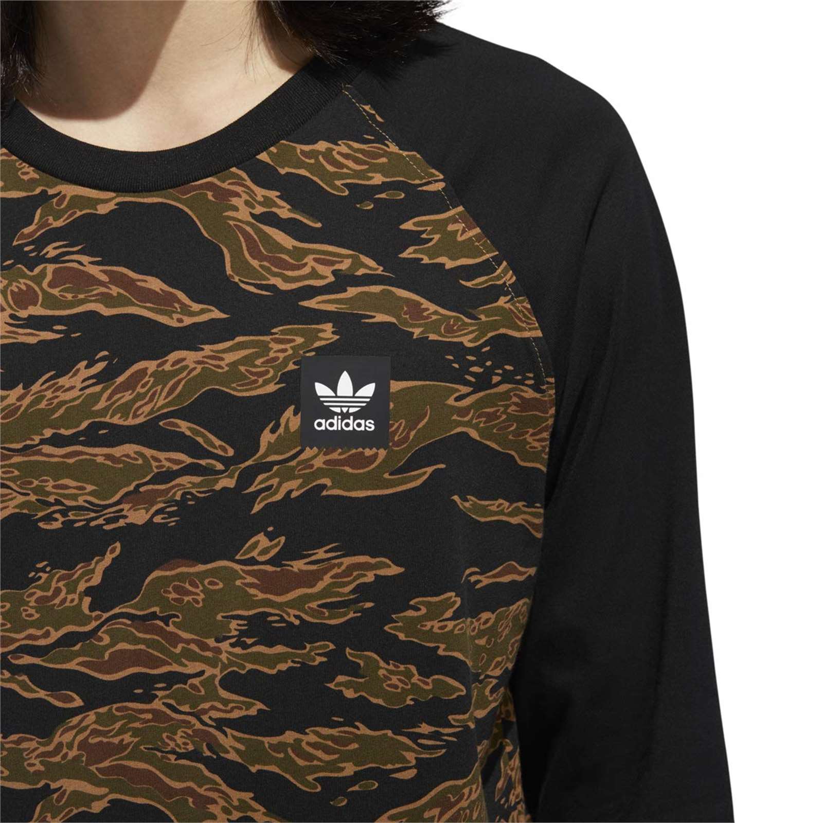 Adidas Men Camouflage Raglan Tee