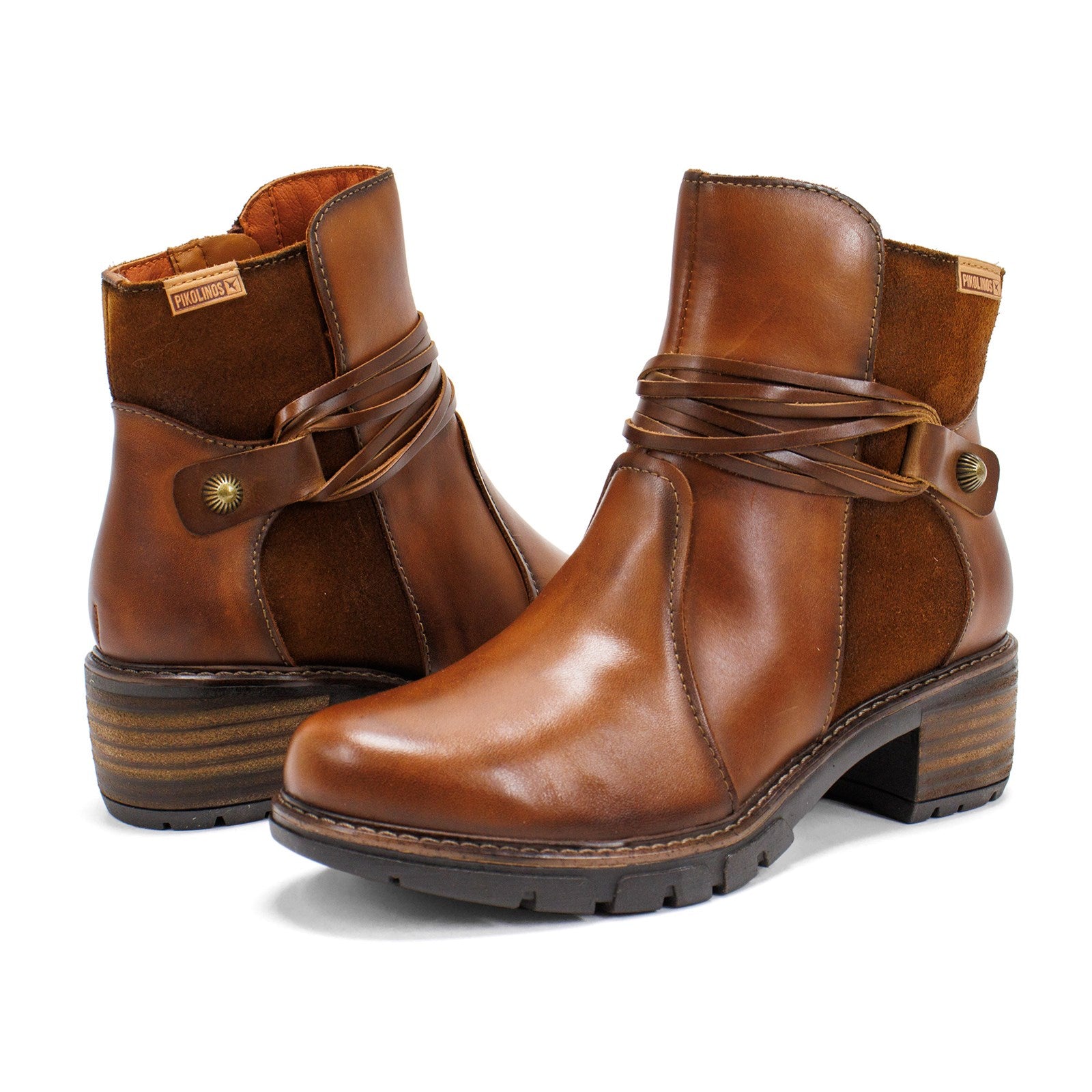 Pikolinos Women San Sebastian Leather Ankle Boots