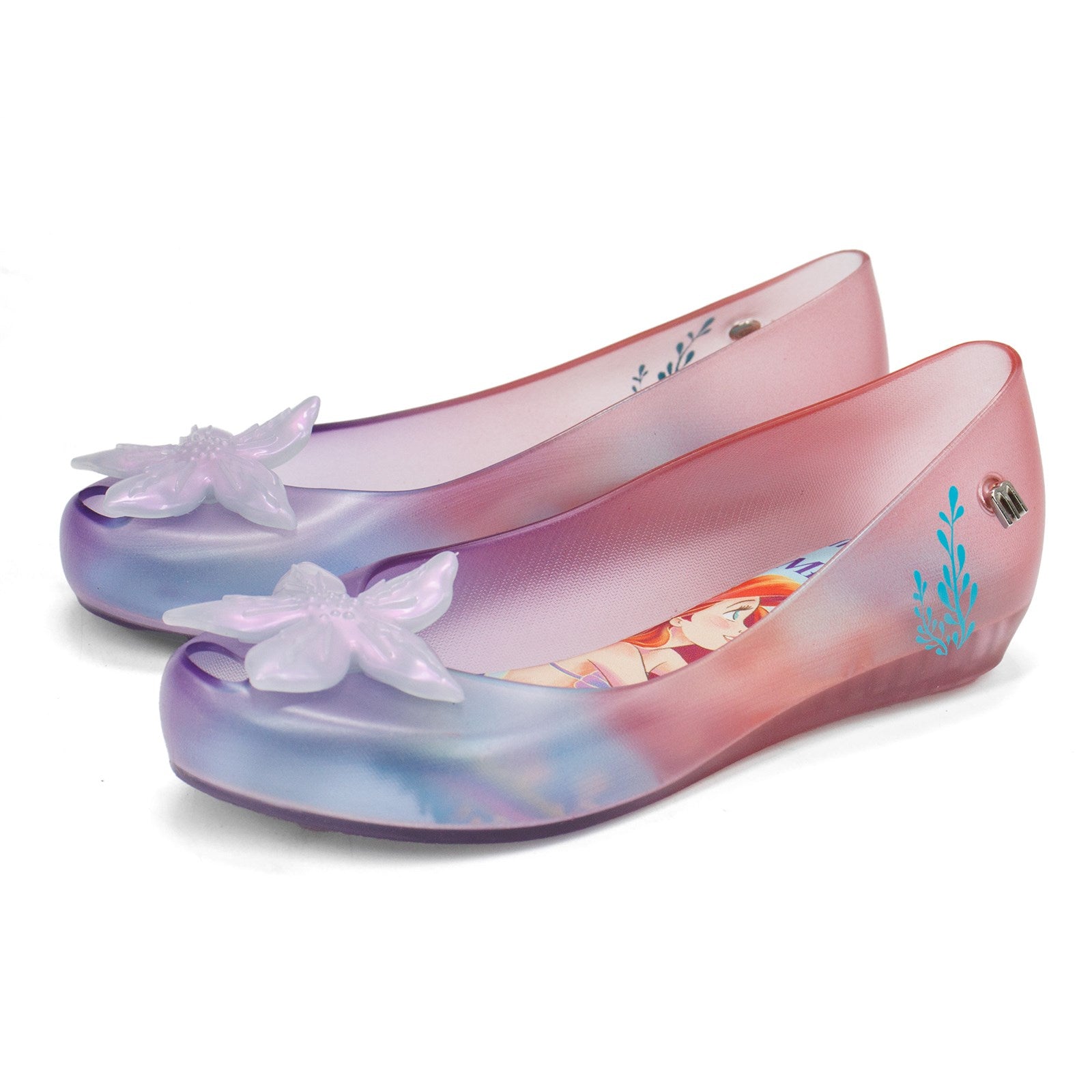 Mini Melissa Girl Ultragirl + Little Mermaid Flats