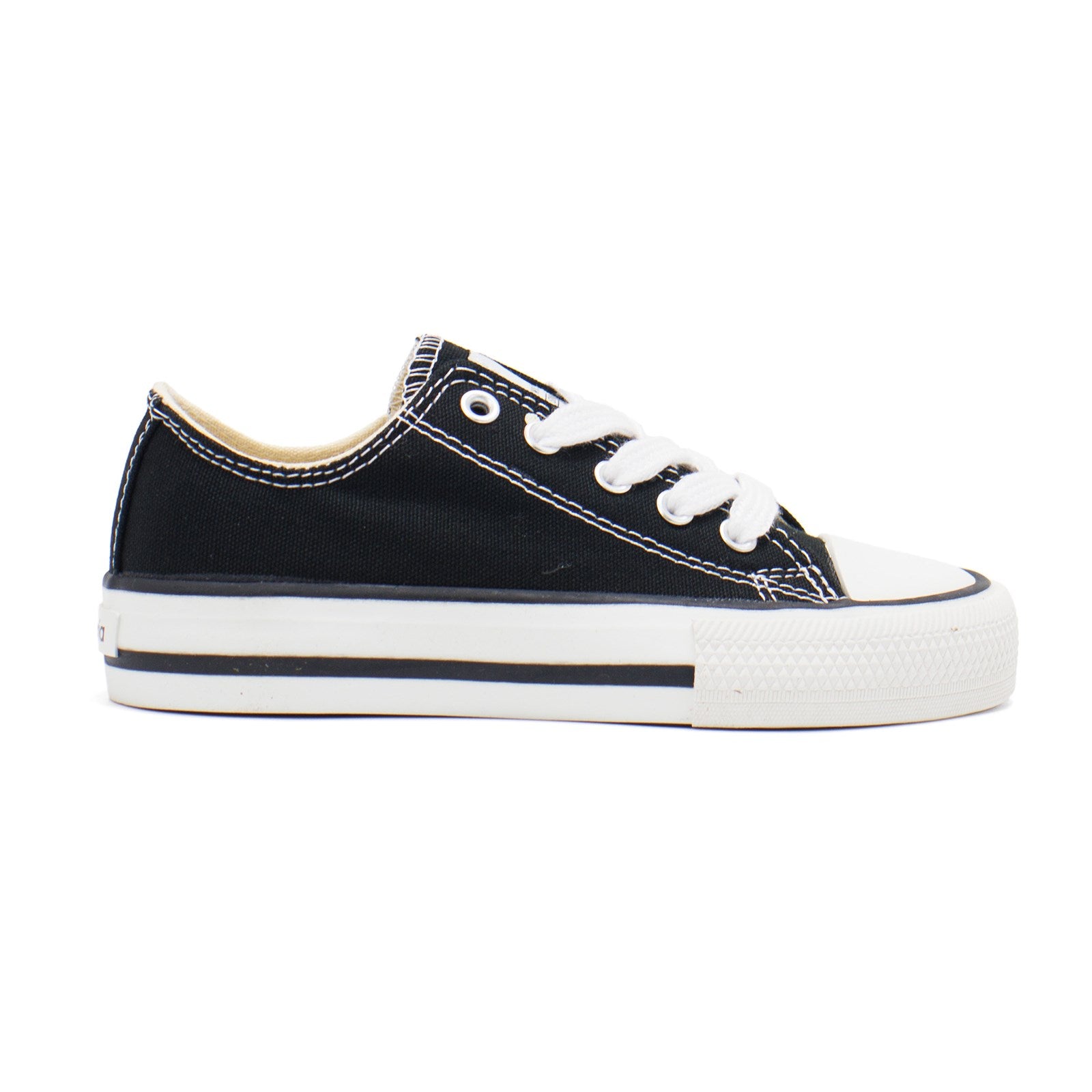 Victoria Boy Tribu Canvas Low Top Lace-Up Sneakers