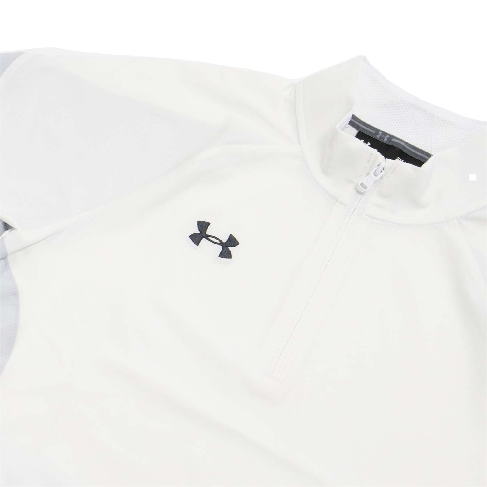 Under Armour Men Squad Coach's Short Sleeve Quarter Zip Shirt
