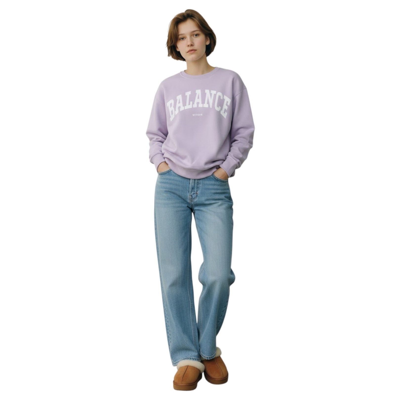 Ambar Women Balance Fleece Sweatshirt