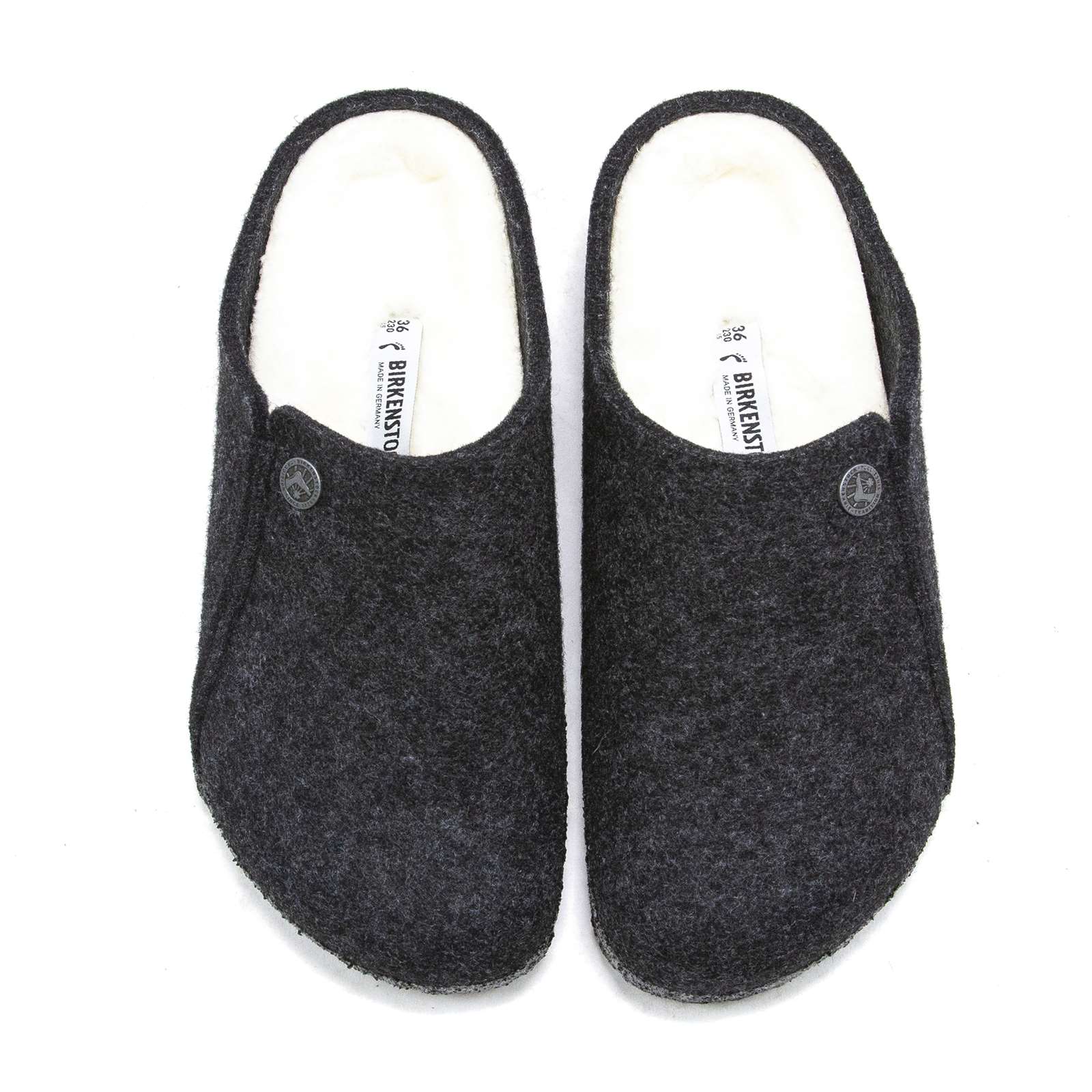 Birkenstock Women Zermatt Rivet Shearling Comfort Clogs