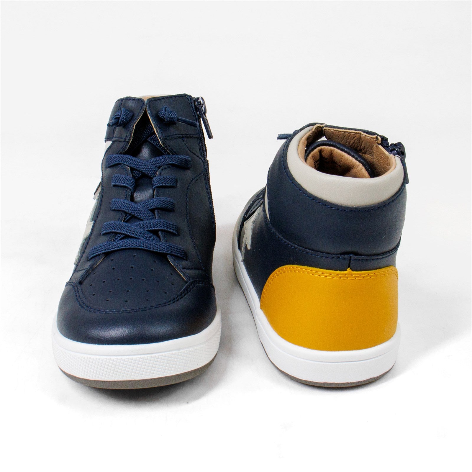 Old Soles Boy Star Tracker High-Top Lace-Up Casual Shoes