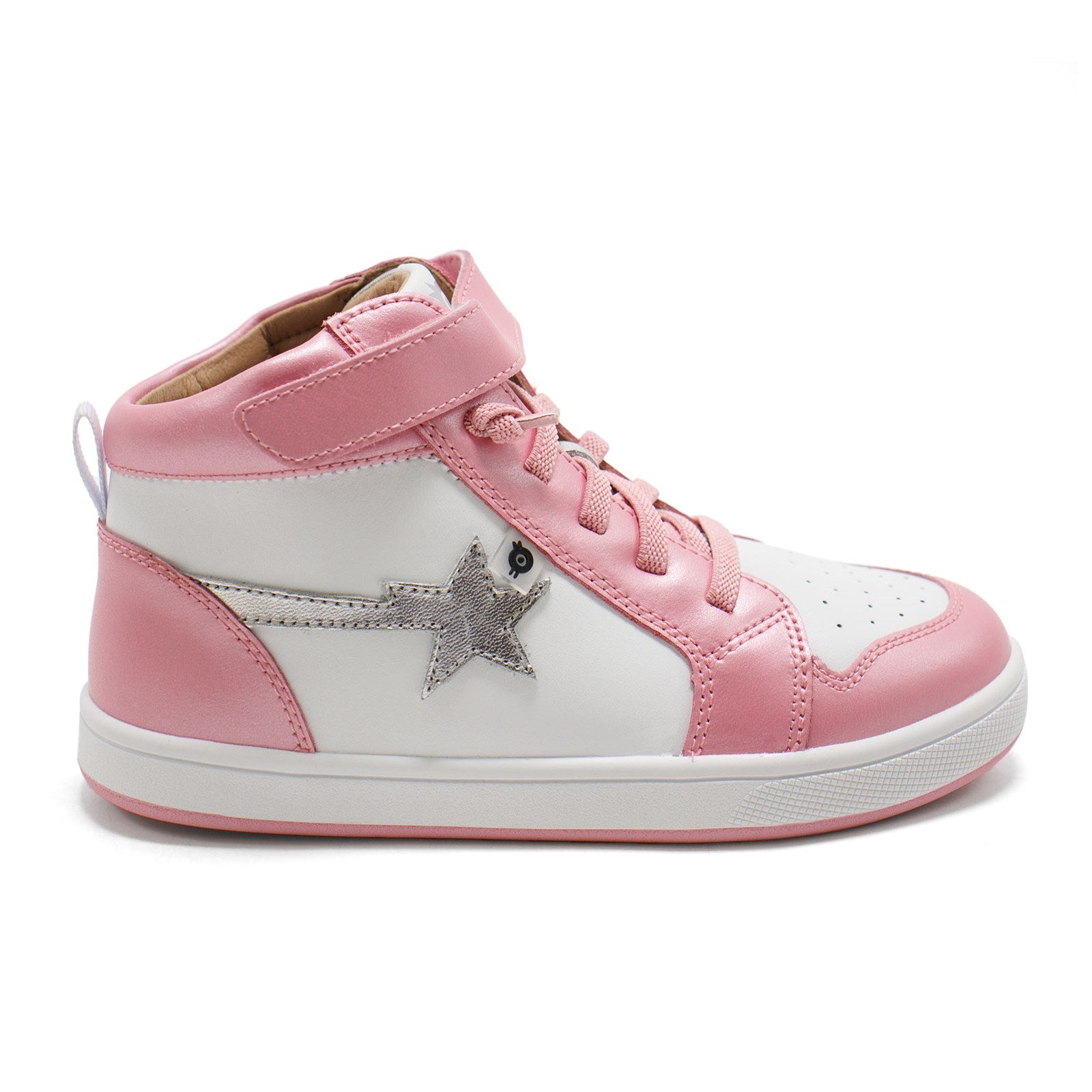 Old Soles Girl Team Star High Top Lace-Up Sneakers