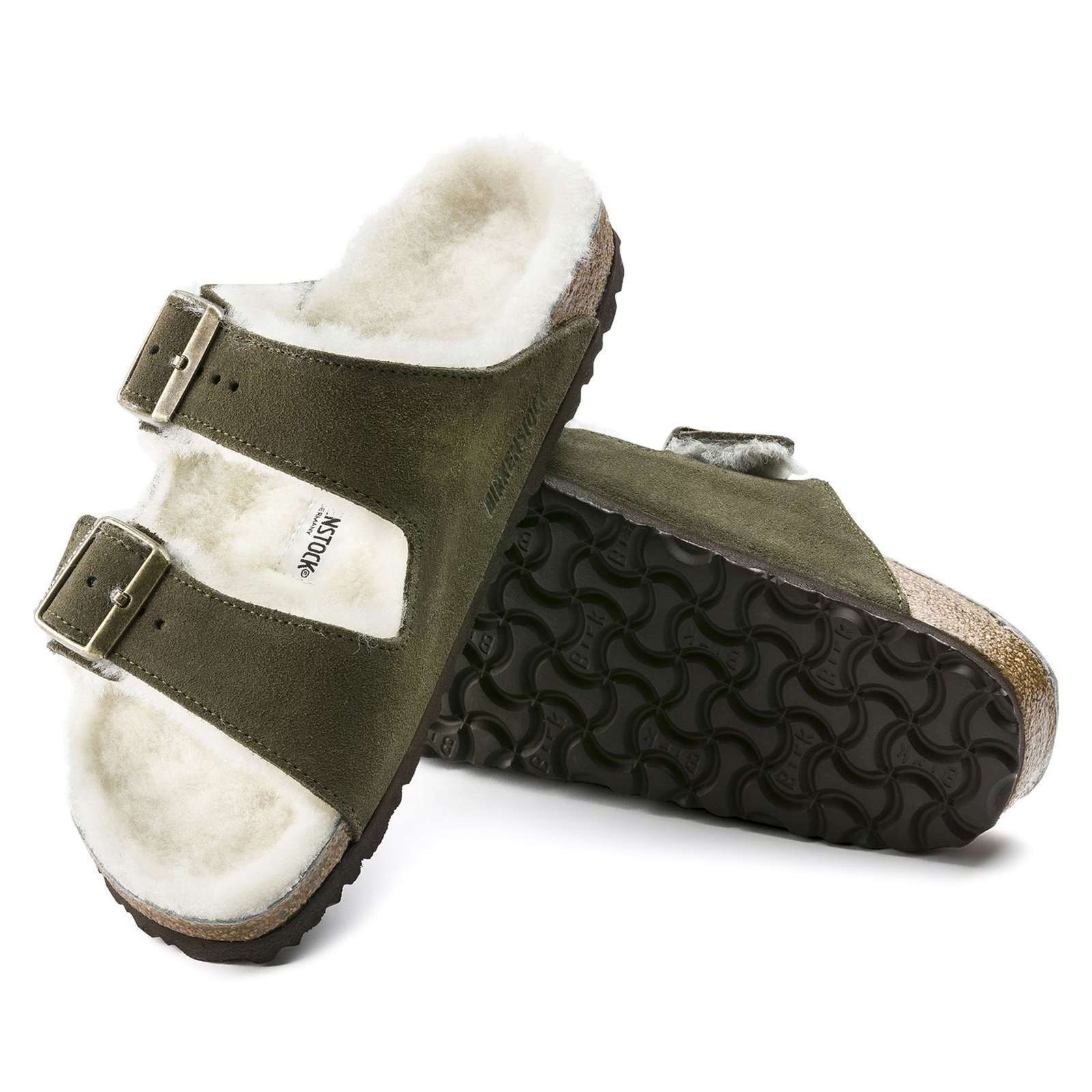 Birkenstock Women Arizona Shearling Sandals