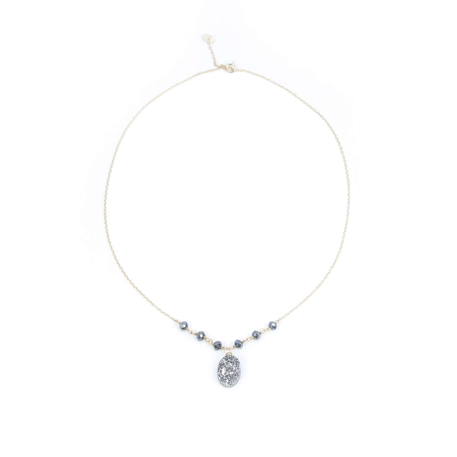 Athra Women Round Necklace With Extension