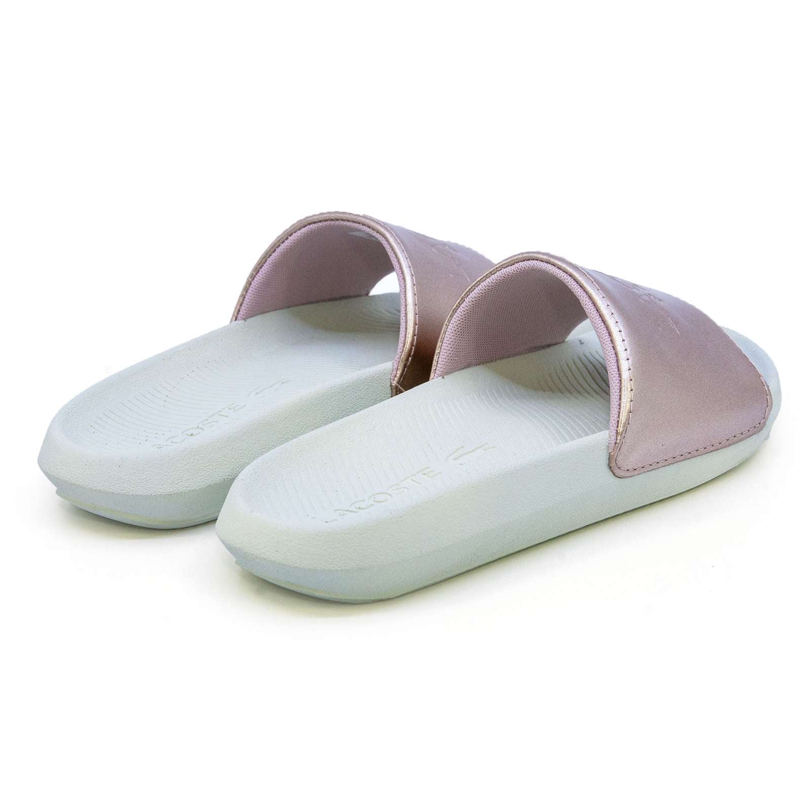 Lacoste Women Croco Slide Sandals