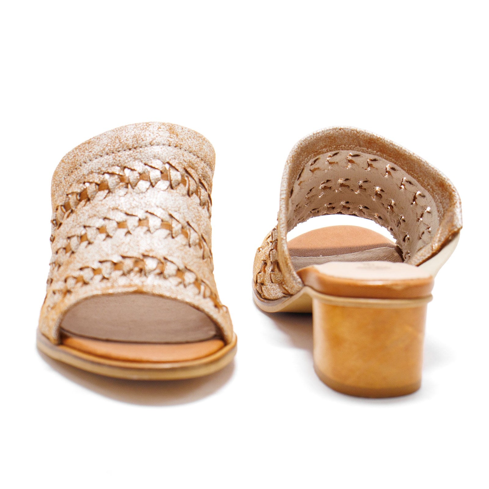 Eric Michael Women Lisbon Woven Braided Sandal