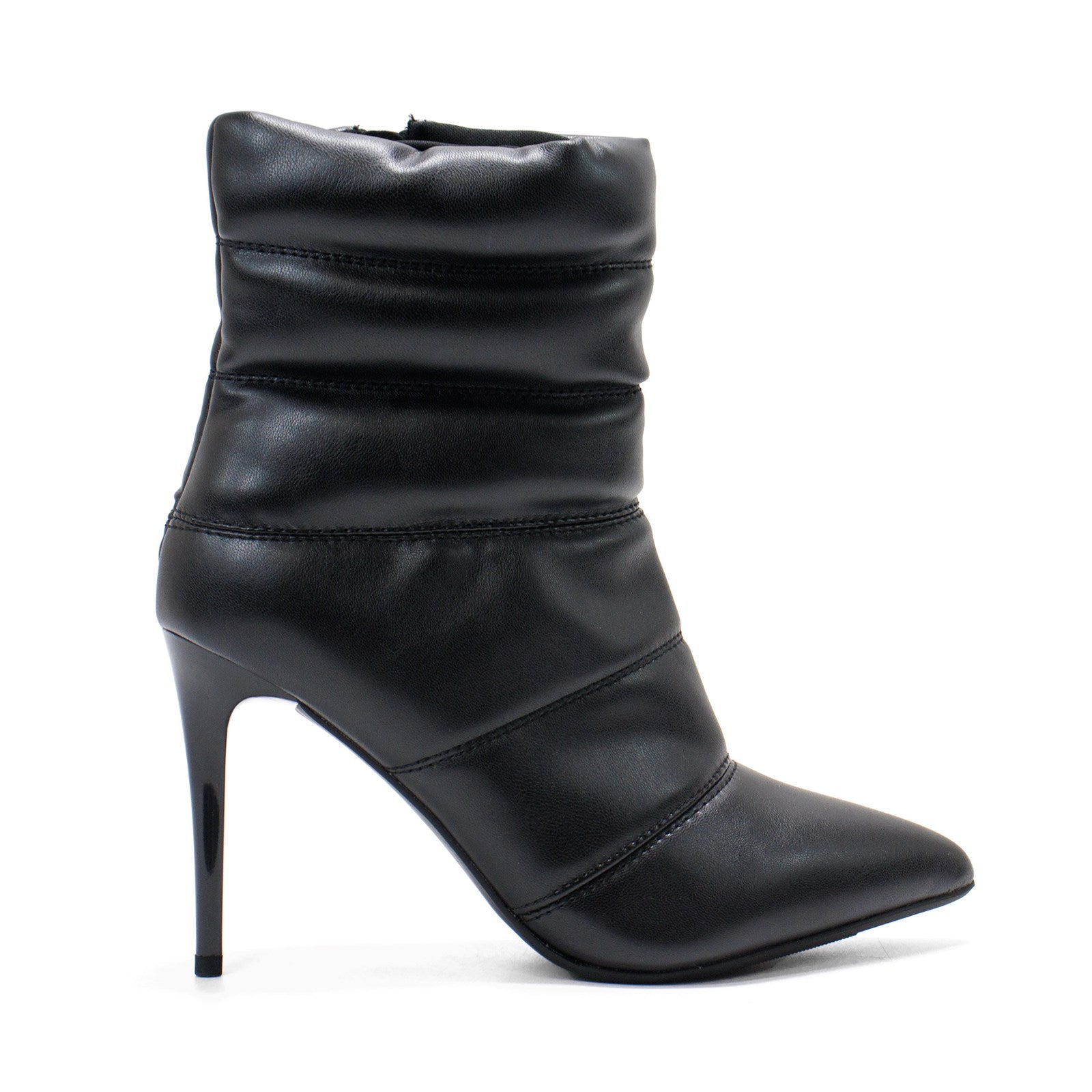 Wild Pair Women Duaa Faux Leather Ankle Boots