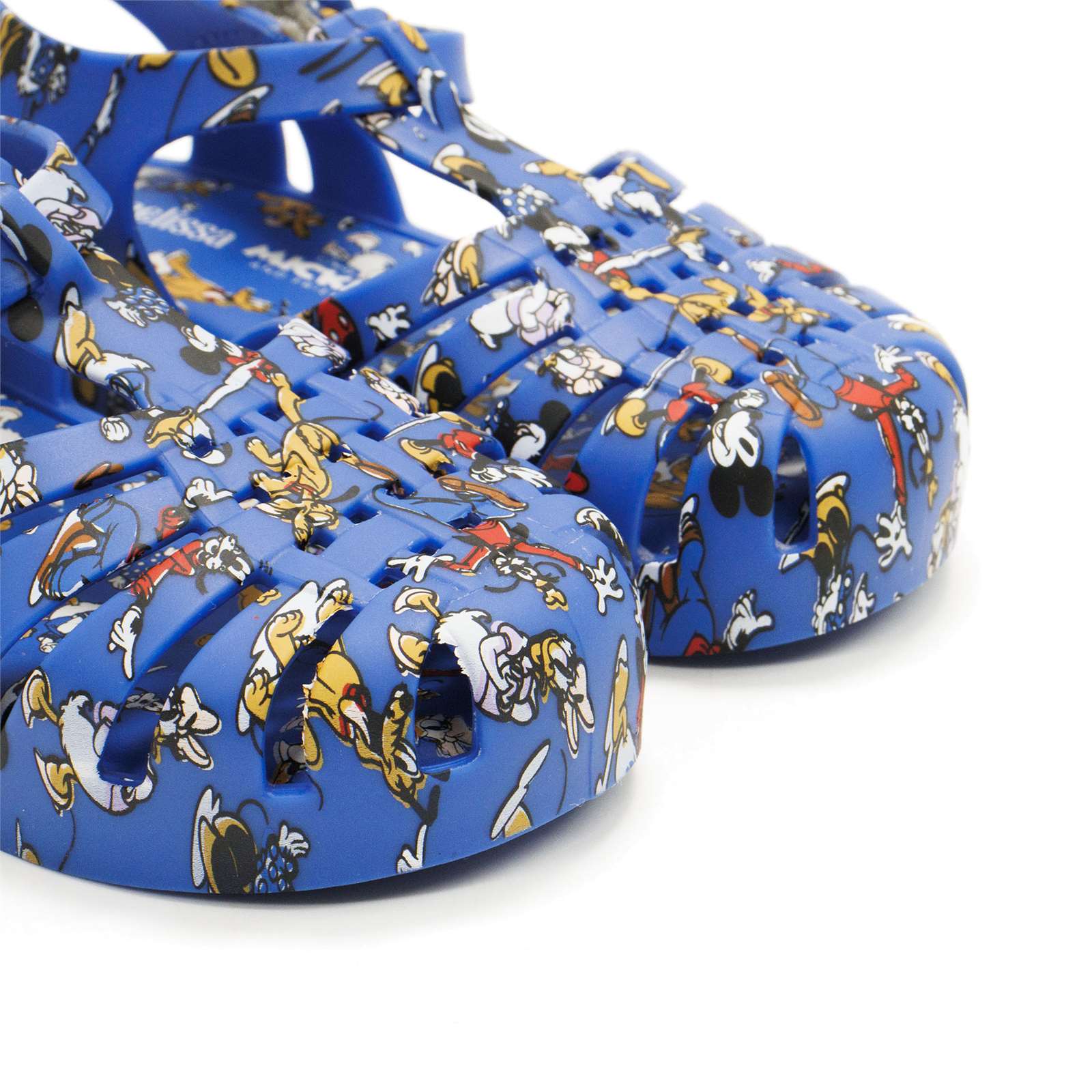 Mini Melissa Toddler Possession With Mickey Original Slip-On Sandal With Buckle Closure