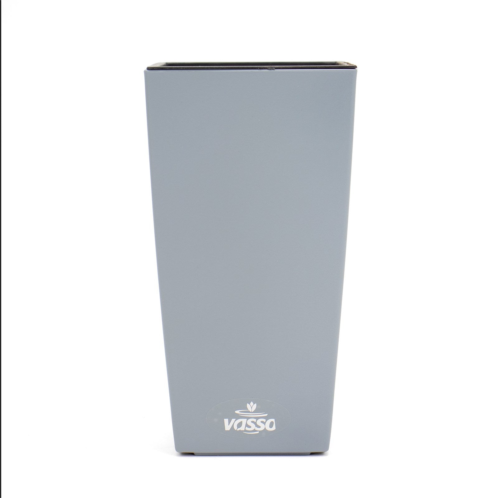 Vasso Kalika Vina Self Watering Pots Pastel Gray