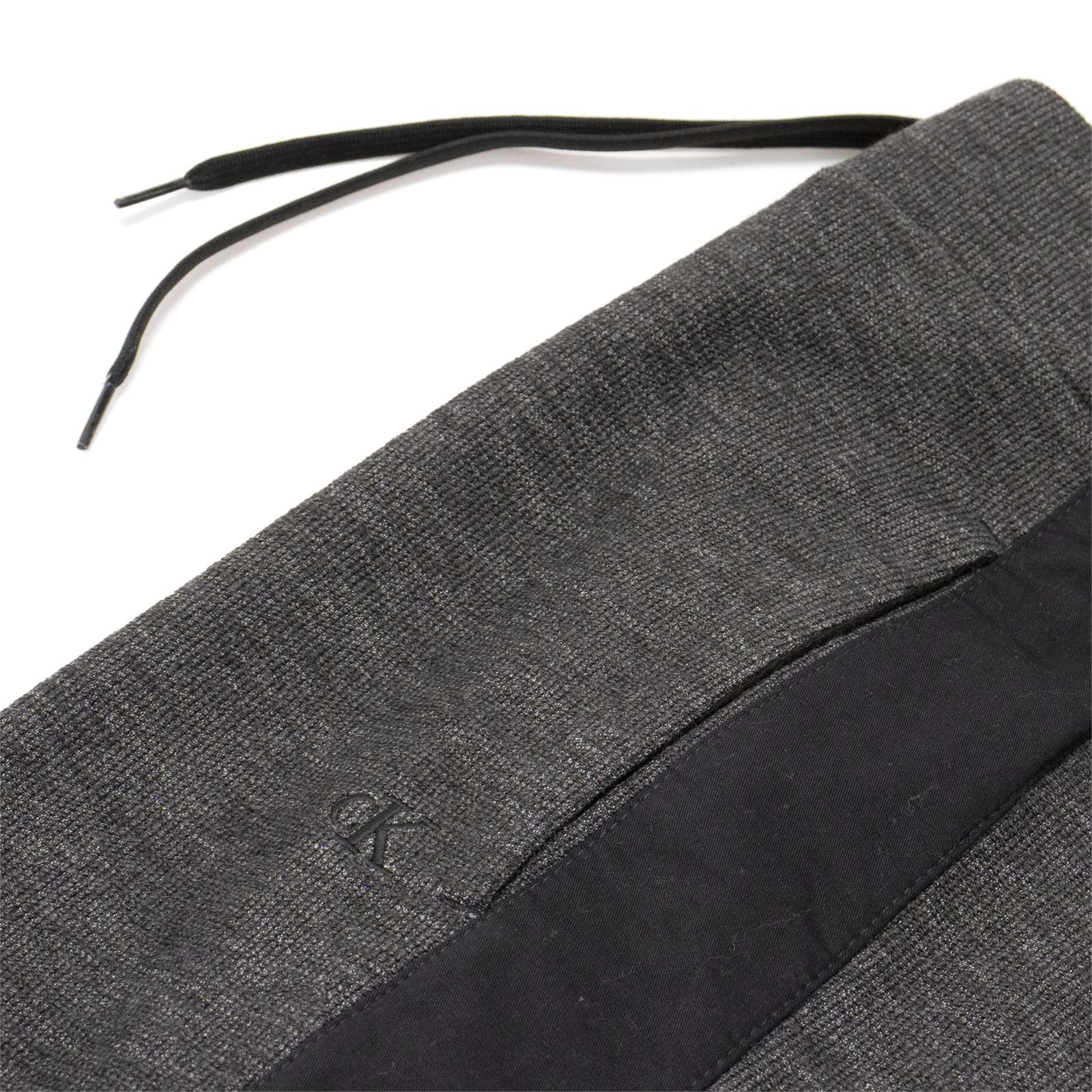 Calvin Klein Men Monogram Embroidery Textile Jogger