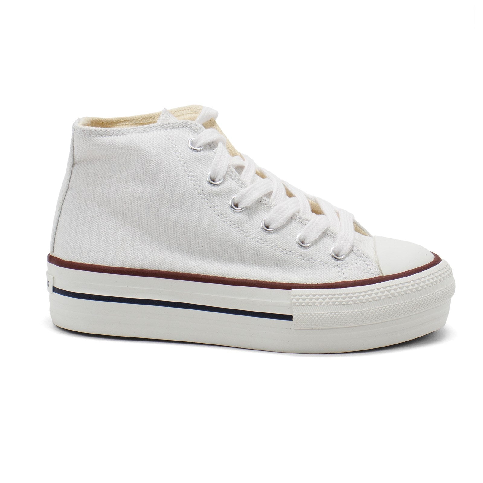 Victoria Girl Tribu Canvas High-Top Platform Trainers