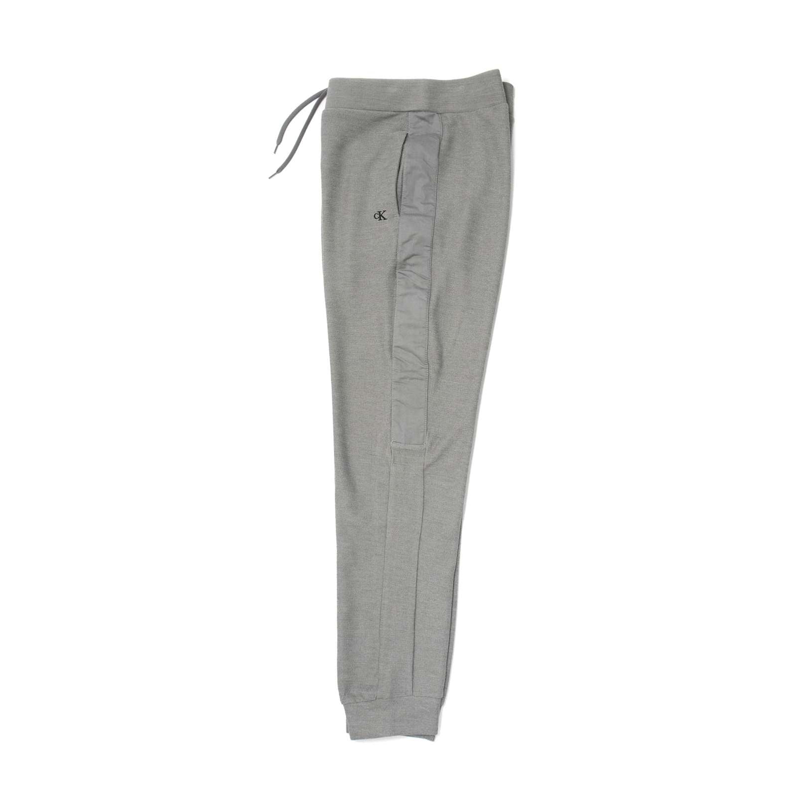 Calvin Klein Men Monogram Embroidery Textile Jogger