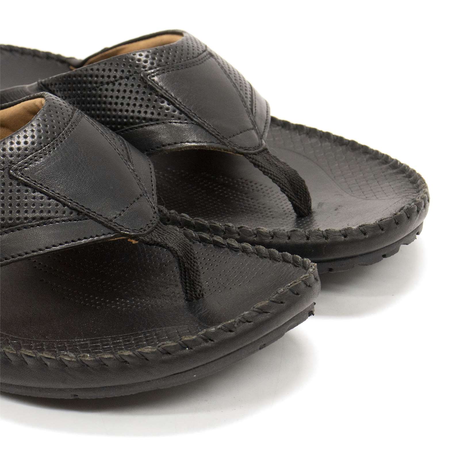 Pikolinos Men Tarifa Leather T-Strap Sandals