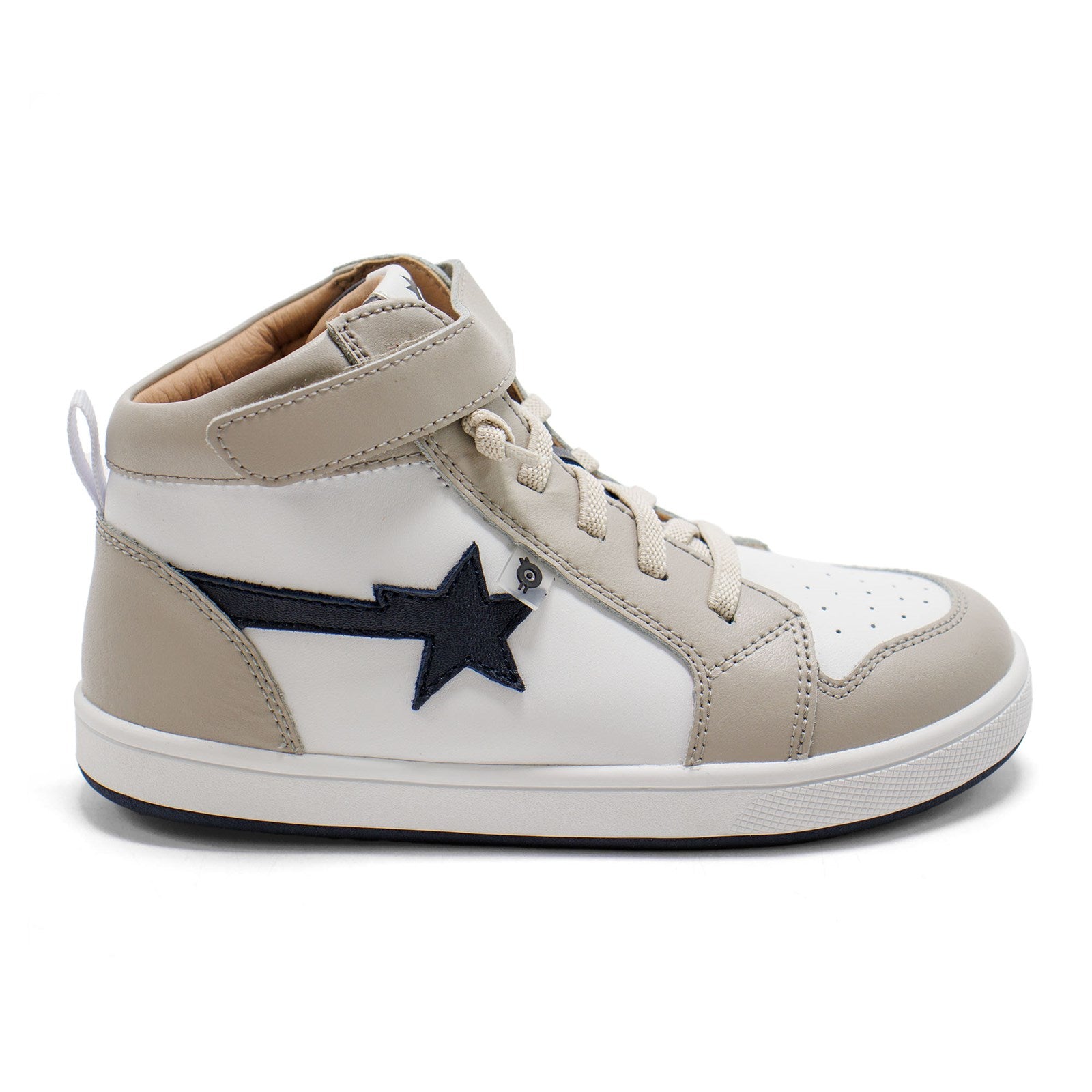Old Soles Boy Team Star High Top Lace-Up Sneakers