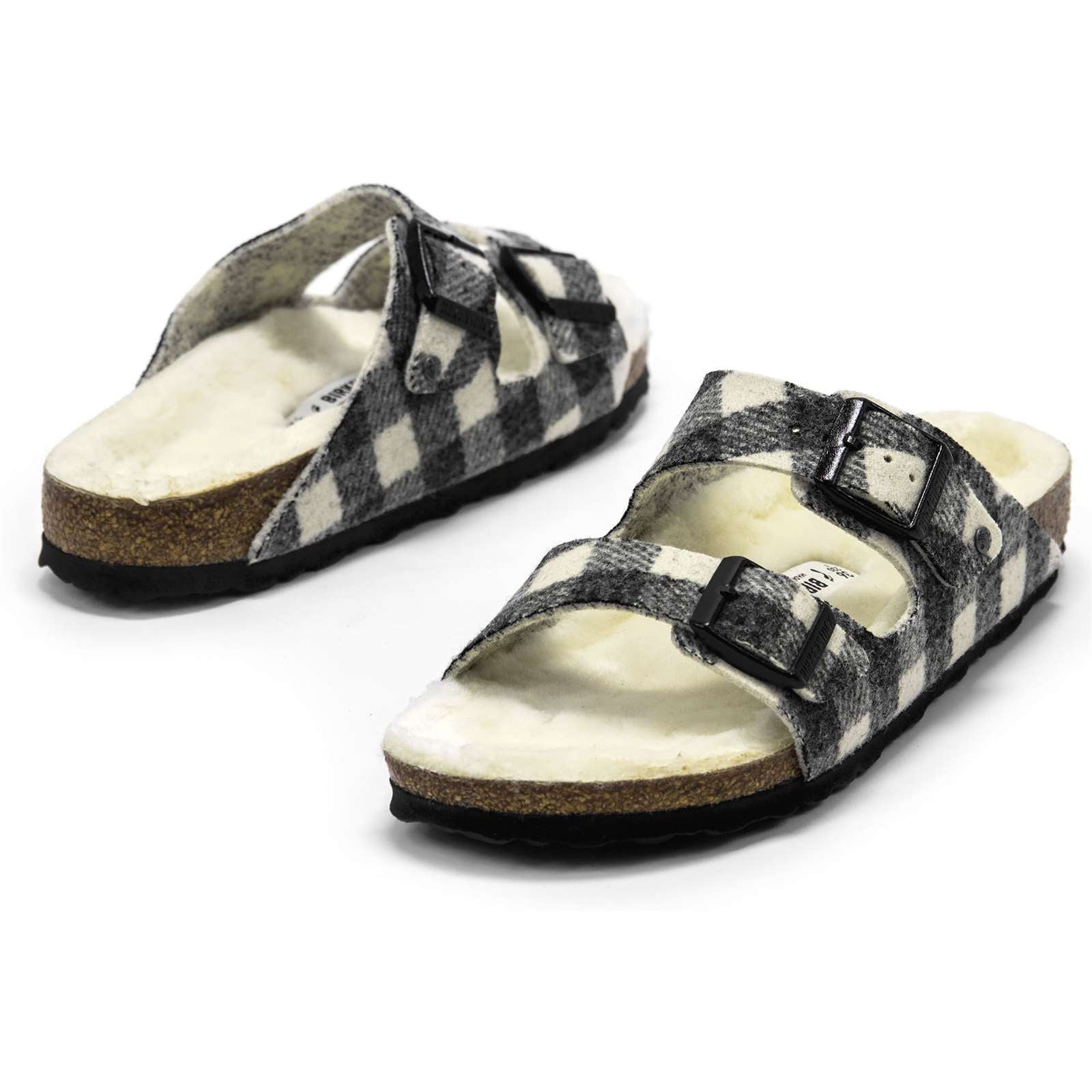Birkenstock Men Arizona Rivet Wool Felt Sandals