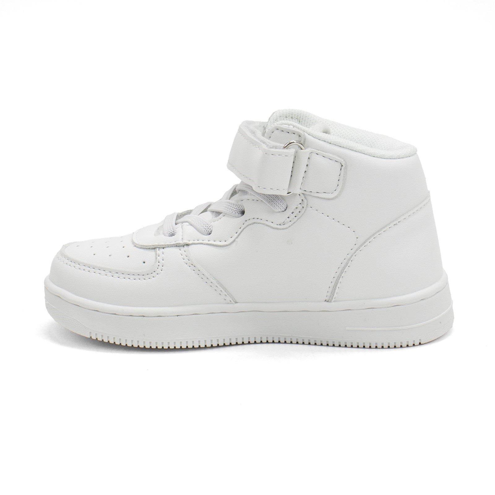 Victoria Boy Tiempo Faux Leather High-Top Sneakers
