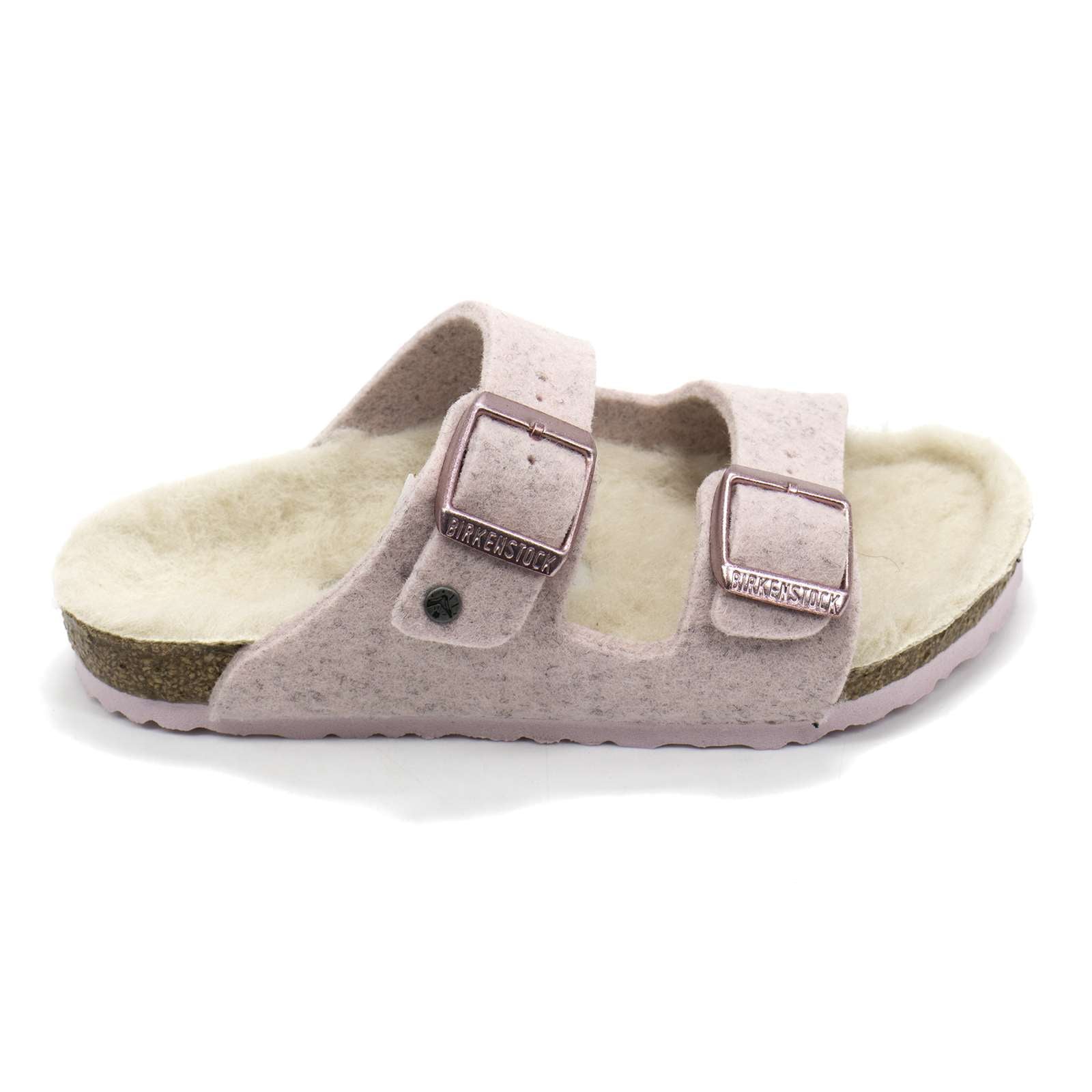 Birkenstock Girl Arizona Rivet Wool Felt Sandals