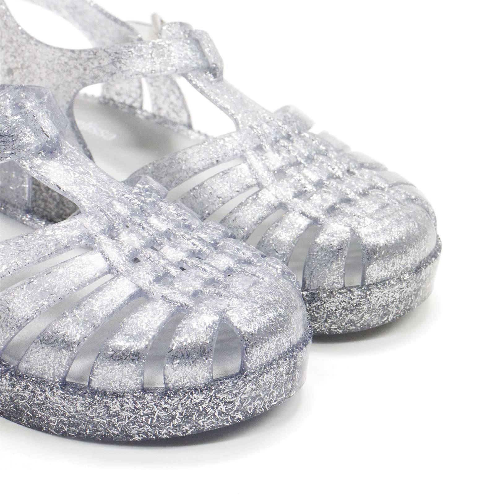 Mini Melissa Toddler Possession Glitter Jelly Sandals
