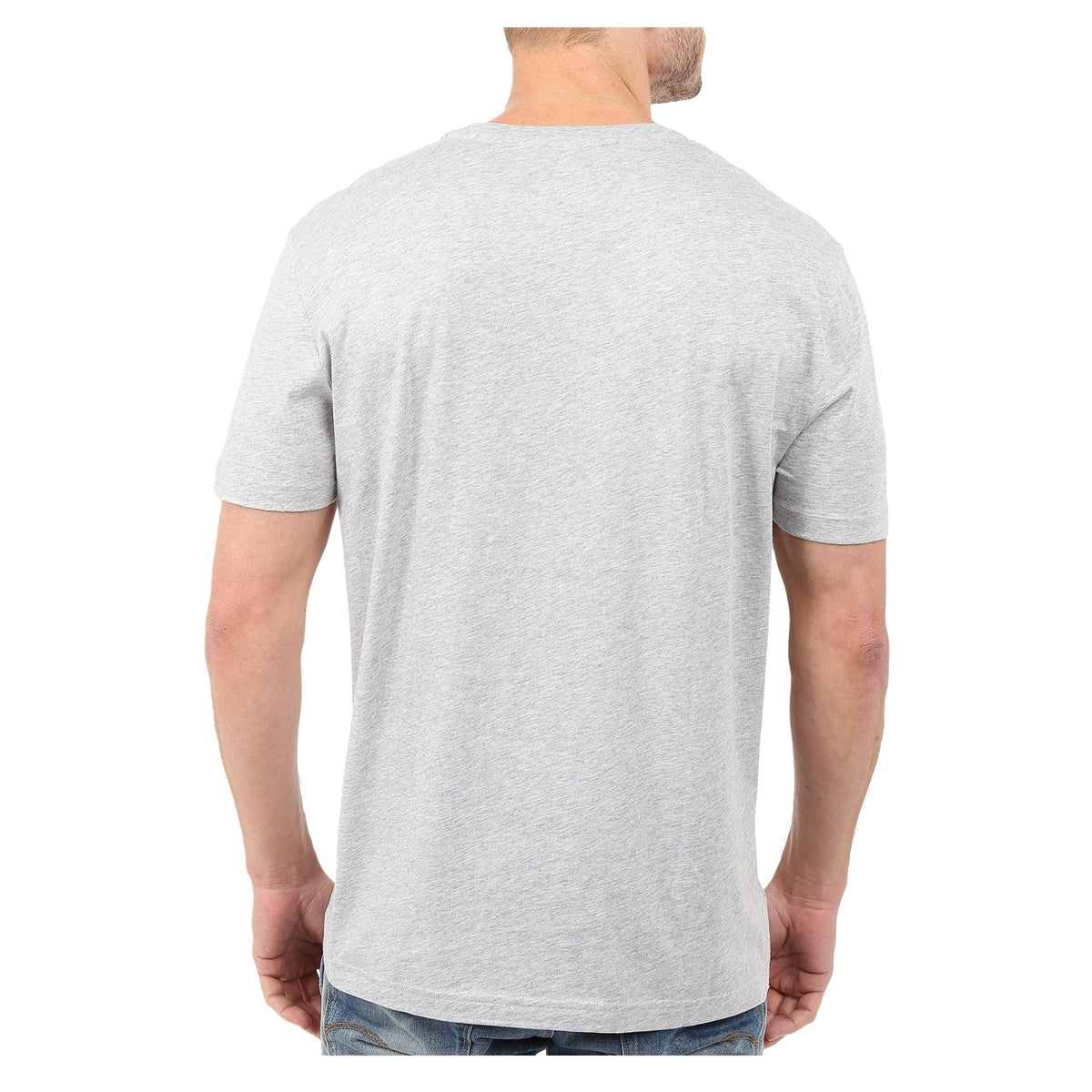 Lacoste Men Standard Short Sleeve Pima V-Neck Tee