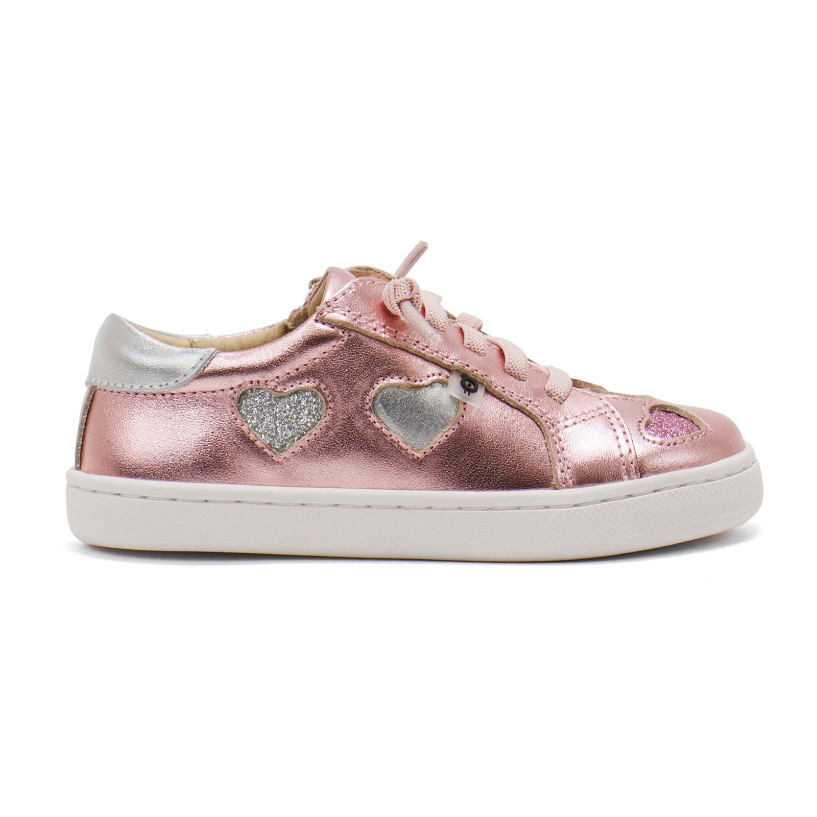 Old Soles Girl Hearty Runner Leather Lace Up Sneakers