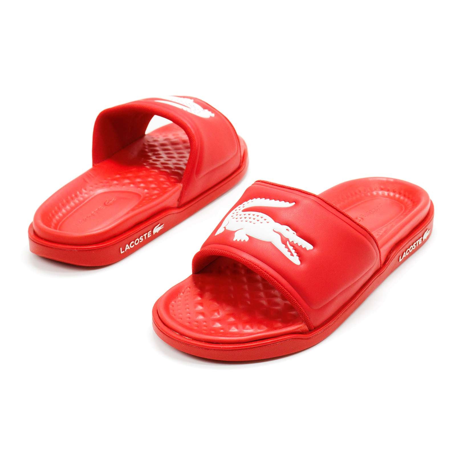 Lacoste Men Croco Dualiste 0922 1 Slide Sandals
