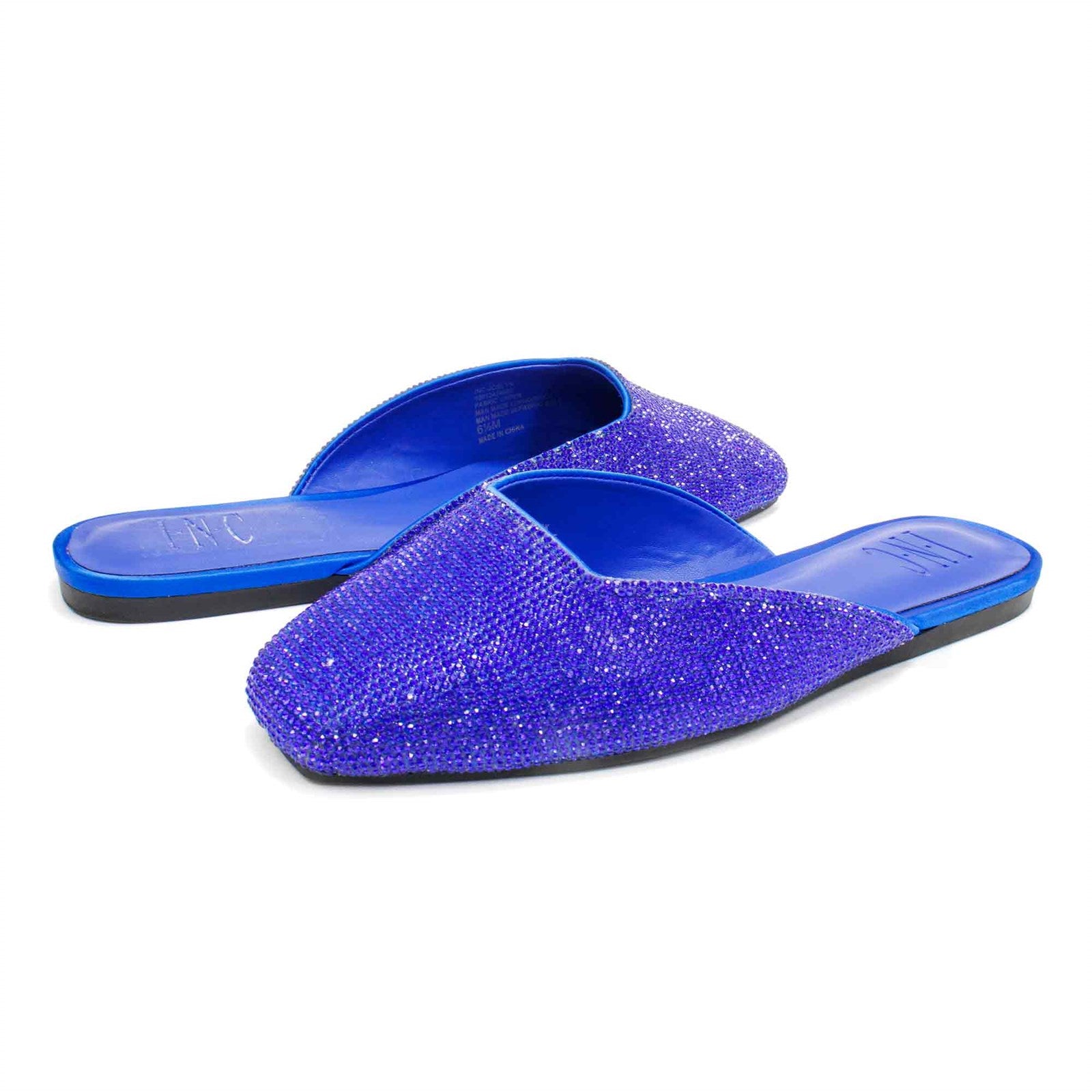 Inc Women Joslyn Crystal Square Toe Mule