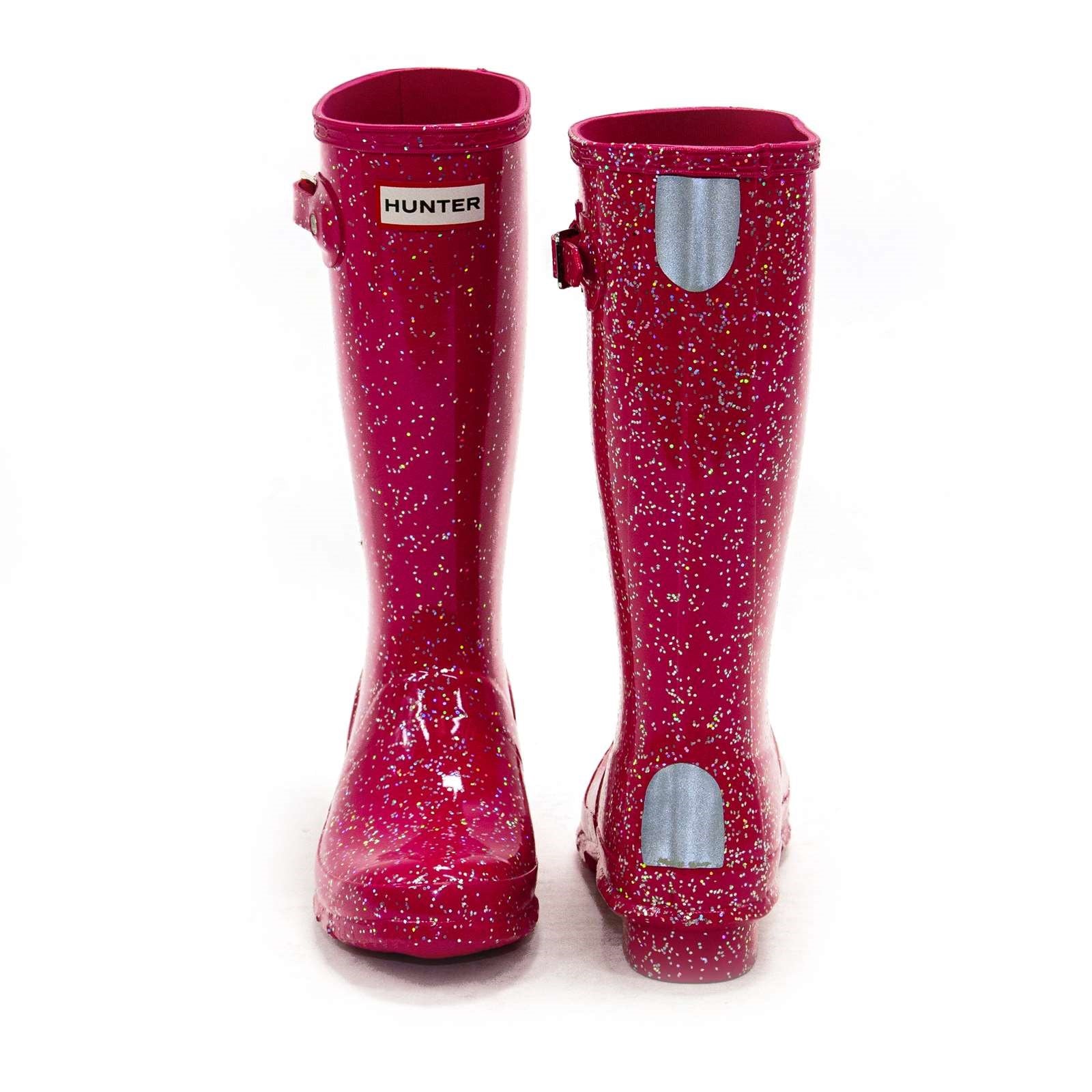 Hunter Boy Big Kids Original Giant Glitter Rain Boots