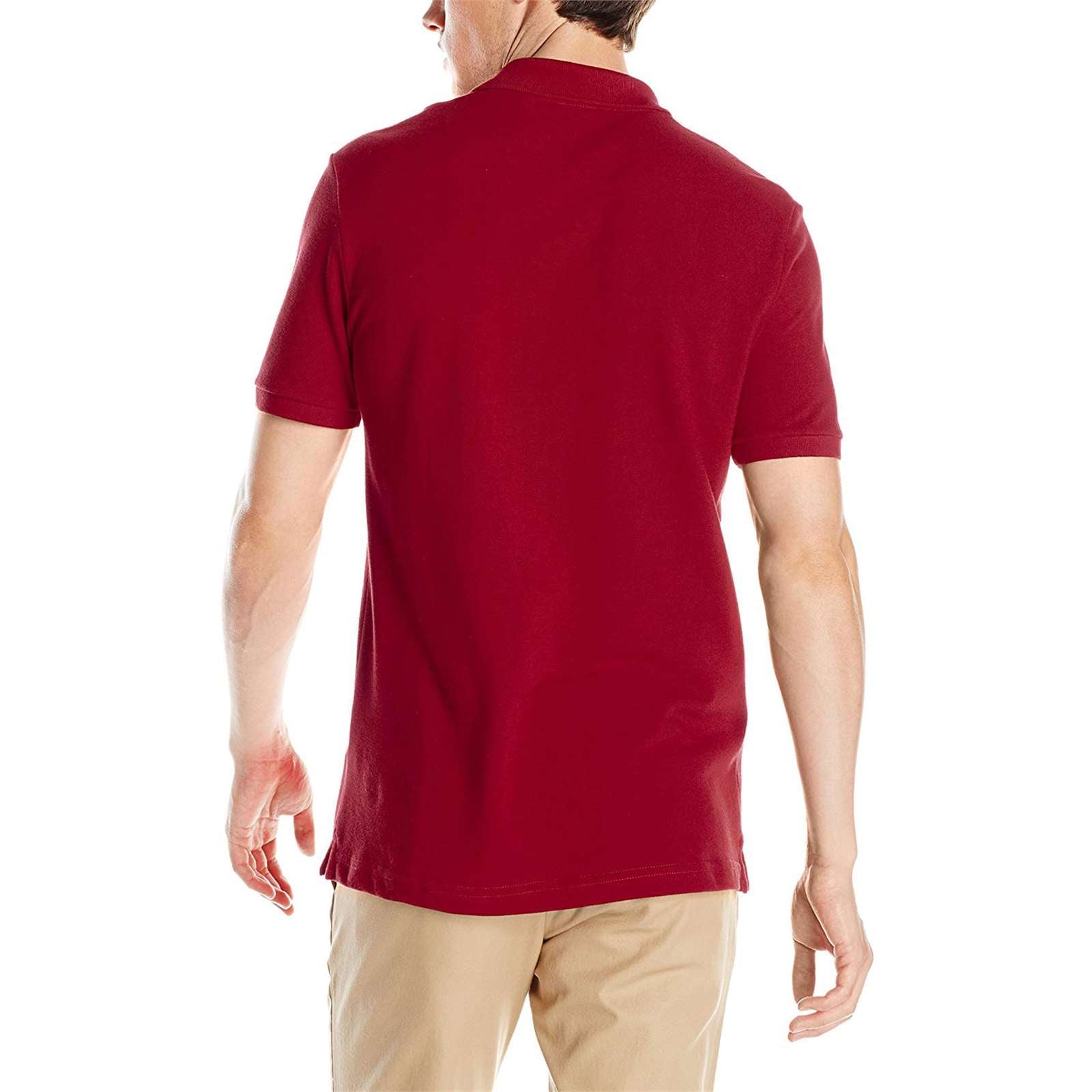 Lacoste Men Classic Pique Slim Fit Short Sleeve Polo