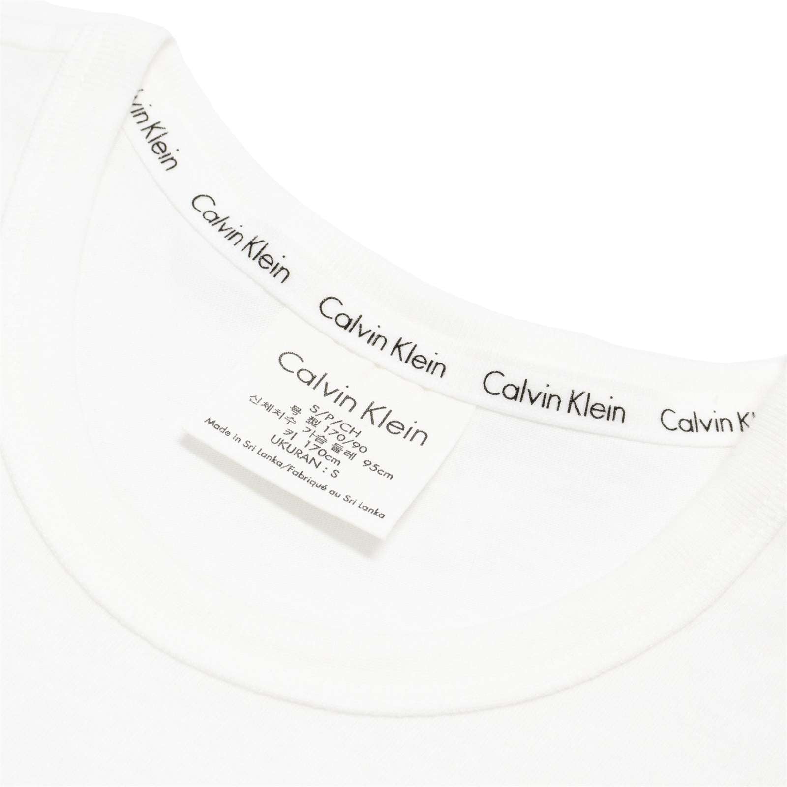 Calvin Klein Men Comfort Cotton Logo Crew Neck Tshirt