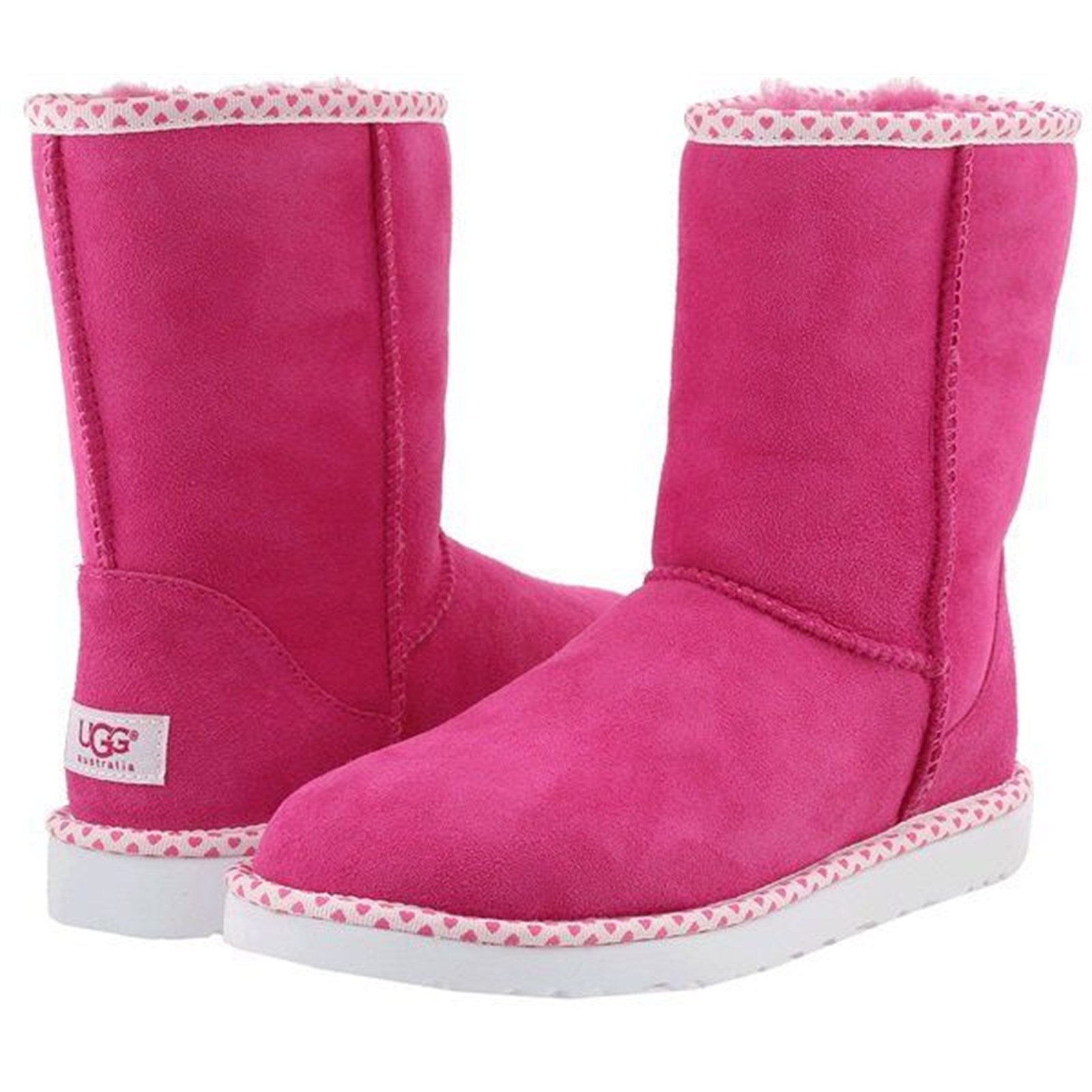 Ugg Girl Classic Short Hearts Boot