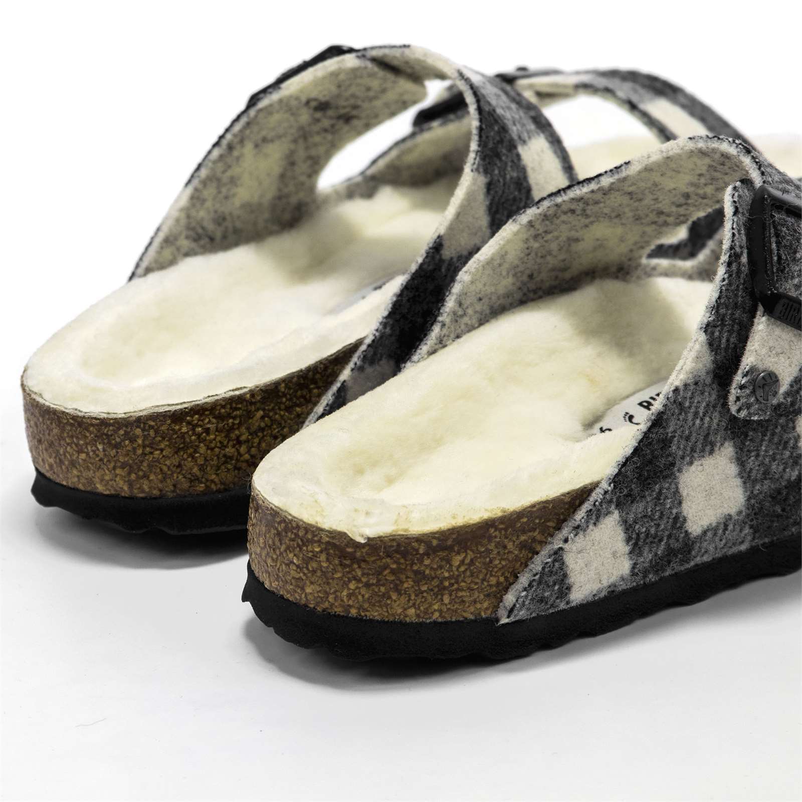 Birkenstock Men Arizona Rivet Wool Felt Sandals