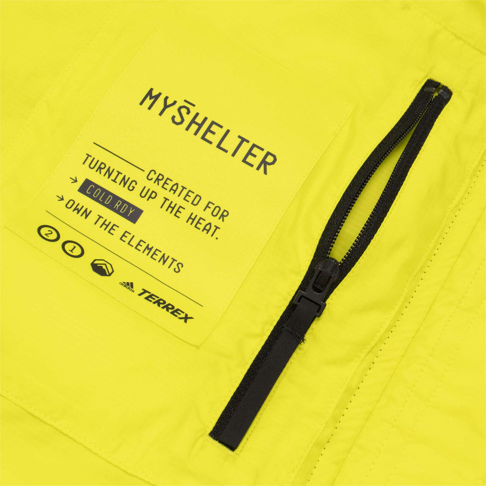 Adidas Men Terrex Myshelter Down Hooded Jacket