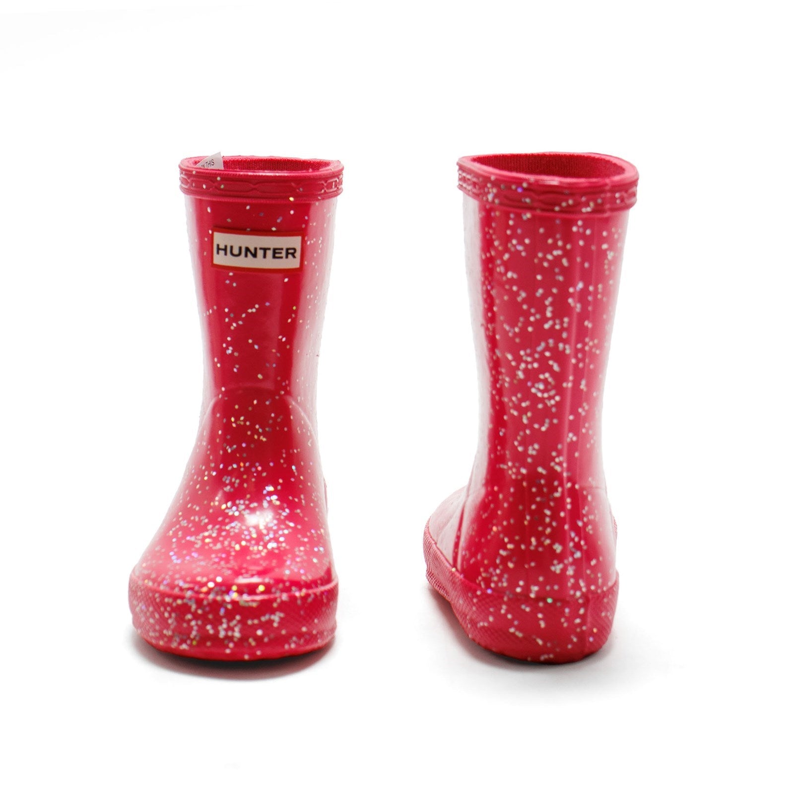Hunter Toddler Kids First Giant Glitter Rain Boots