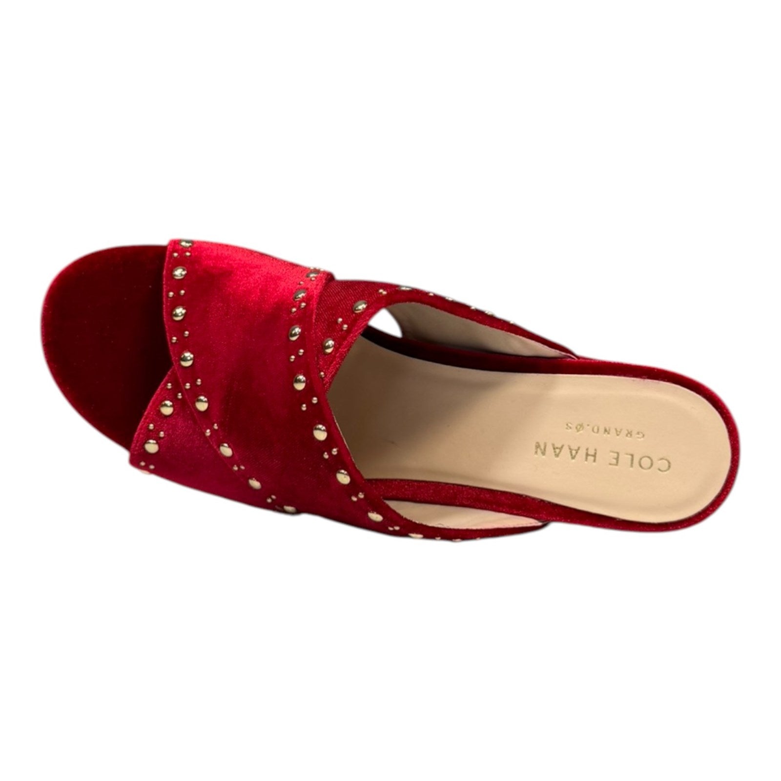 Cole Haan Women Gabby Studded Slip-On Sandals