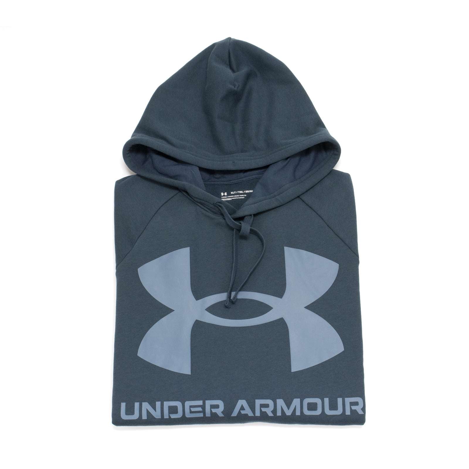 Under Armour Men Rival Fleece Big Logo Hoodie