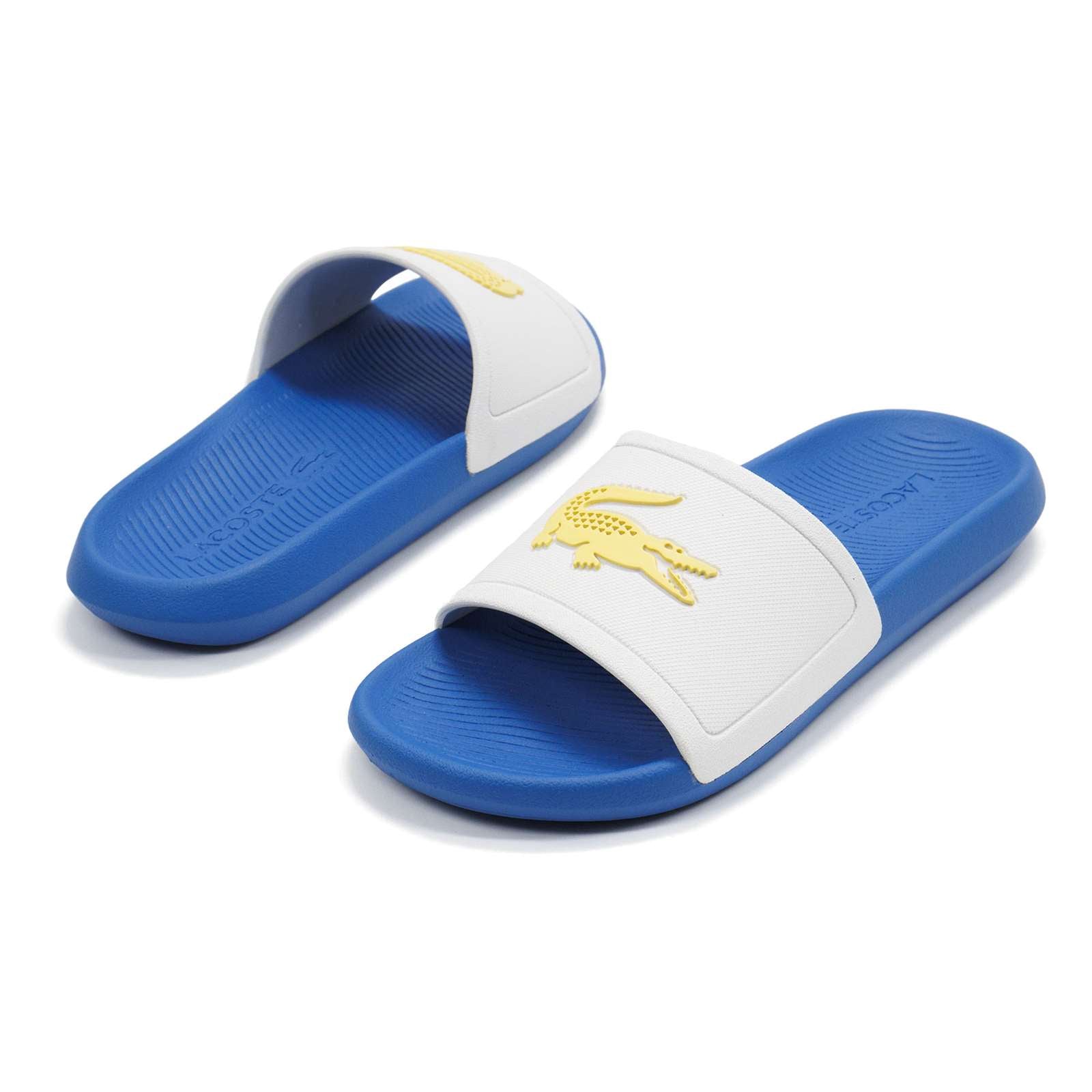 Lacoste Men Croco Slide Sandals