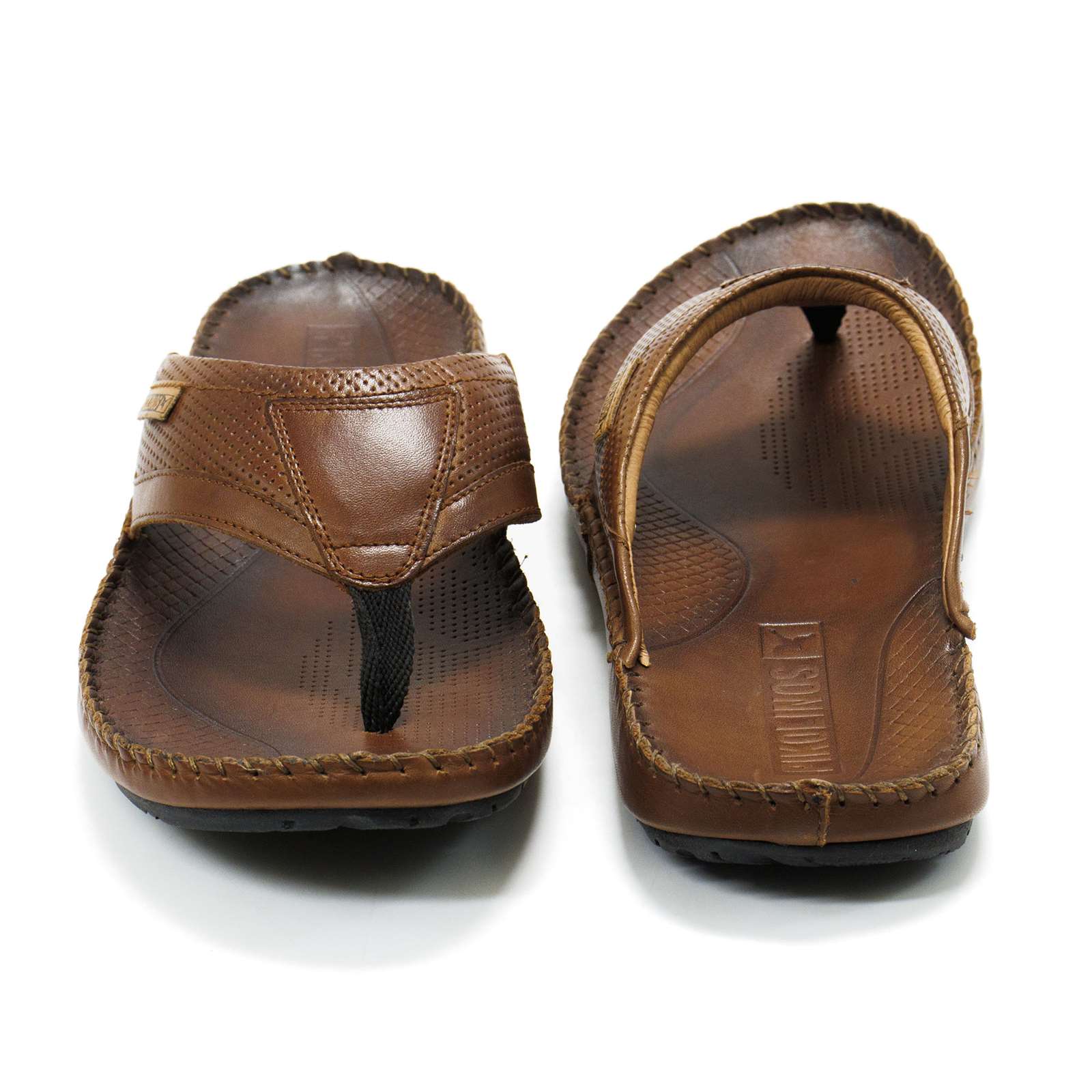 Pikolinos Men Tarifa Leather T-Strap Sandals