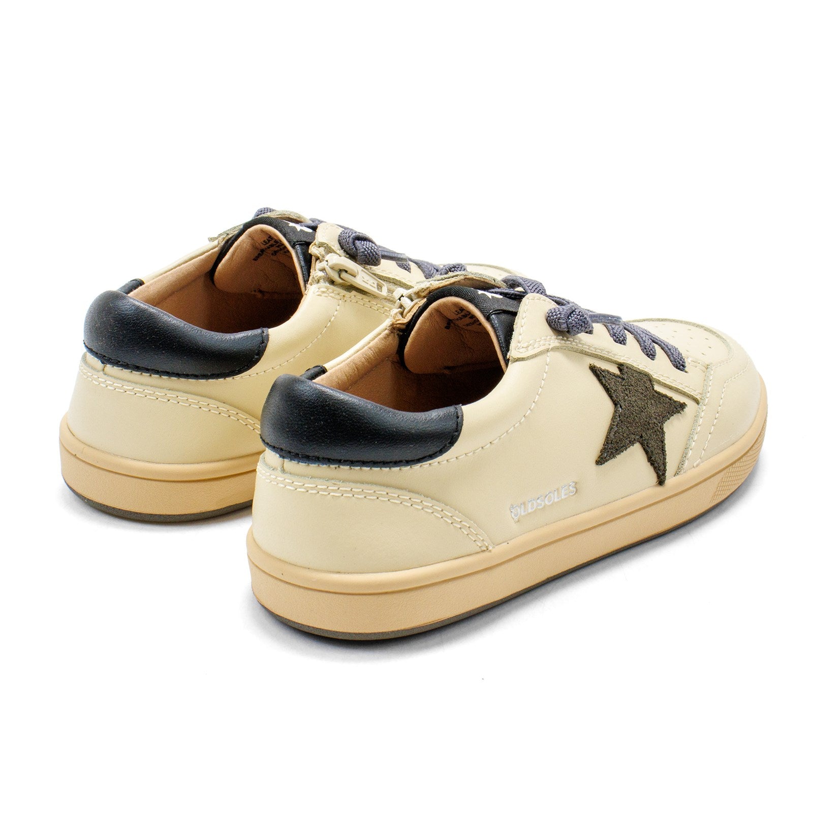 Old Soles Boy Platinum Runner Low Top Sneaker