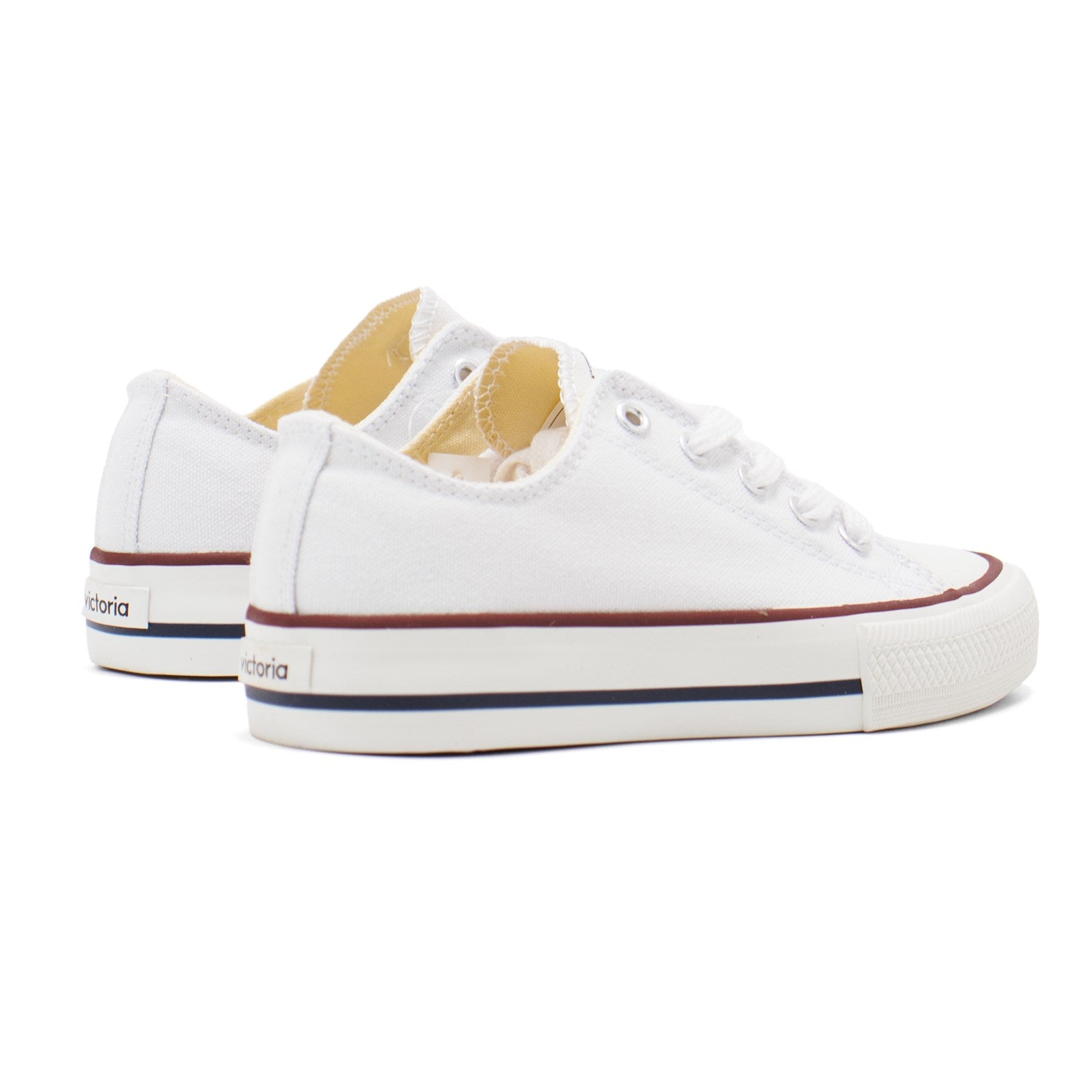 Victoria Boy Tribu Canvas Low Top Lace-Up Sneakers