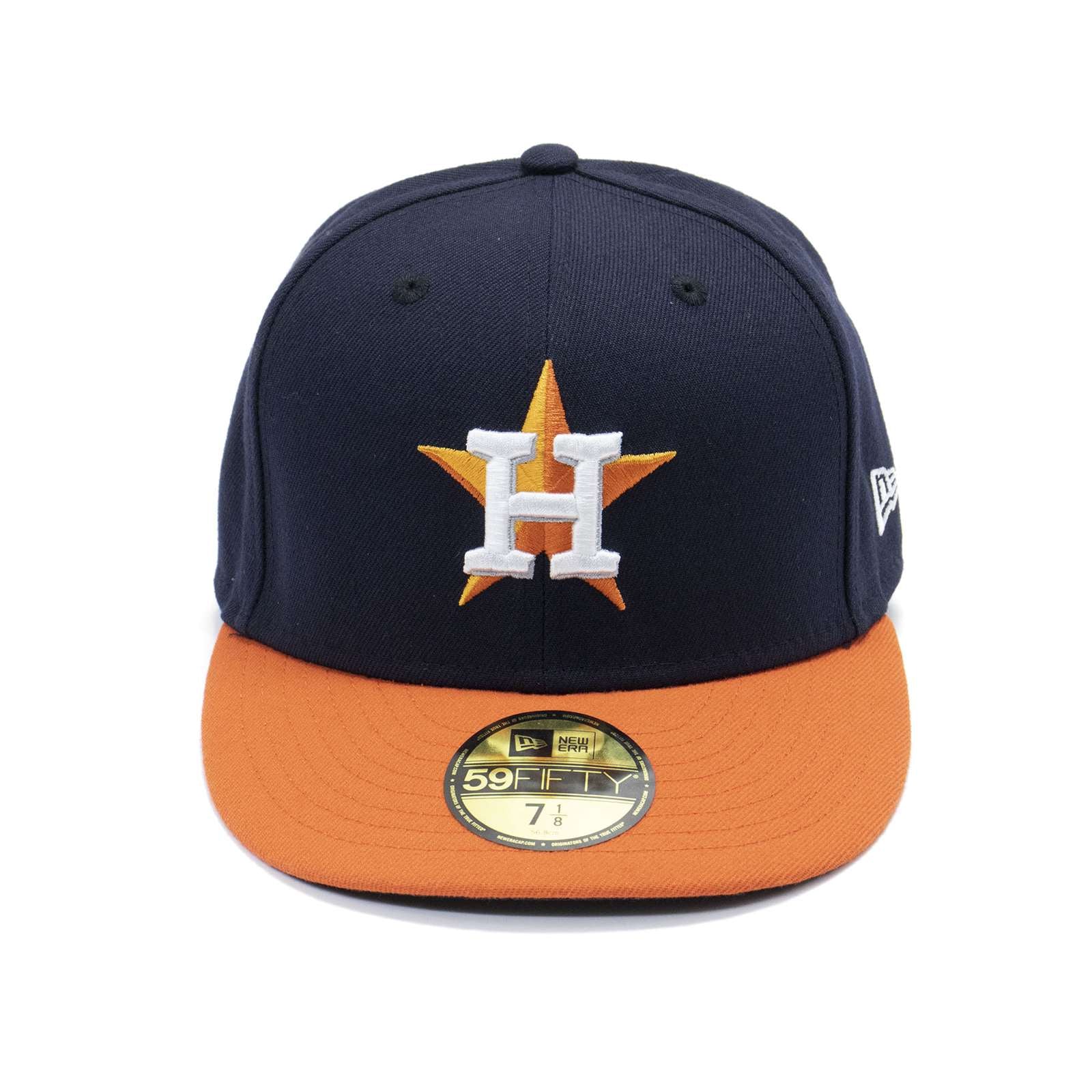 New Era Men Houston Astros Authentic Collection 59Fifty Fitted Hat
