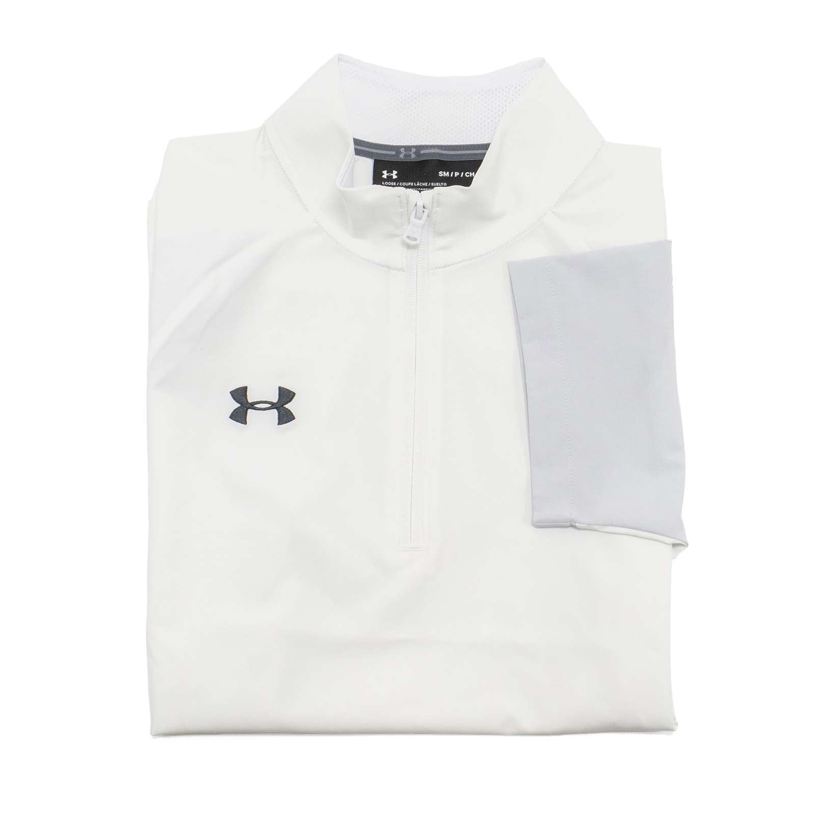 Under Armour Men Squad Coach's Short Sleeve Quarter Zip Shirt