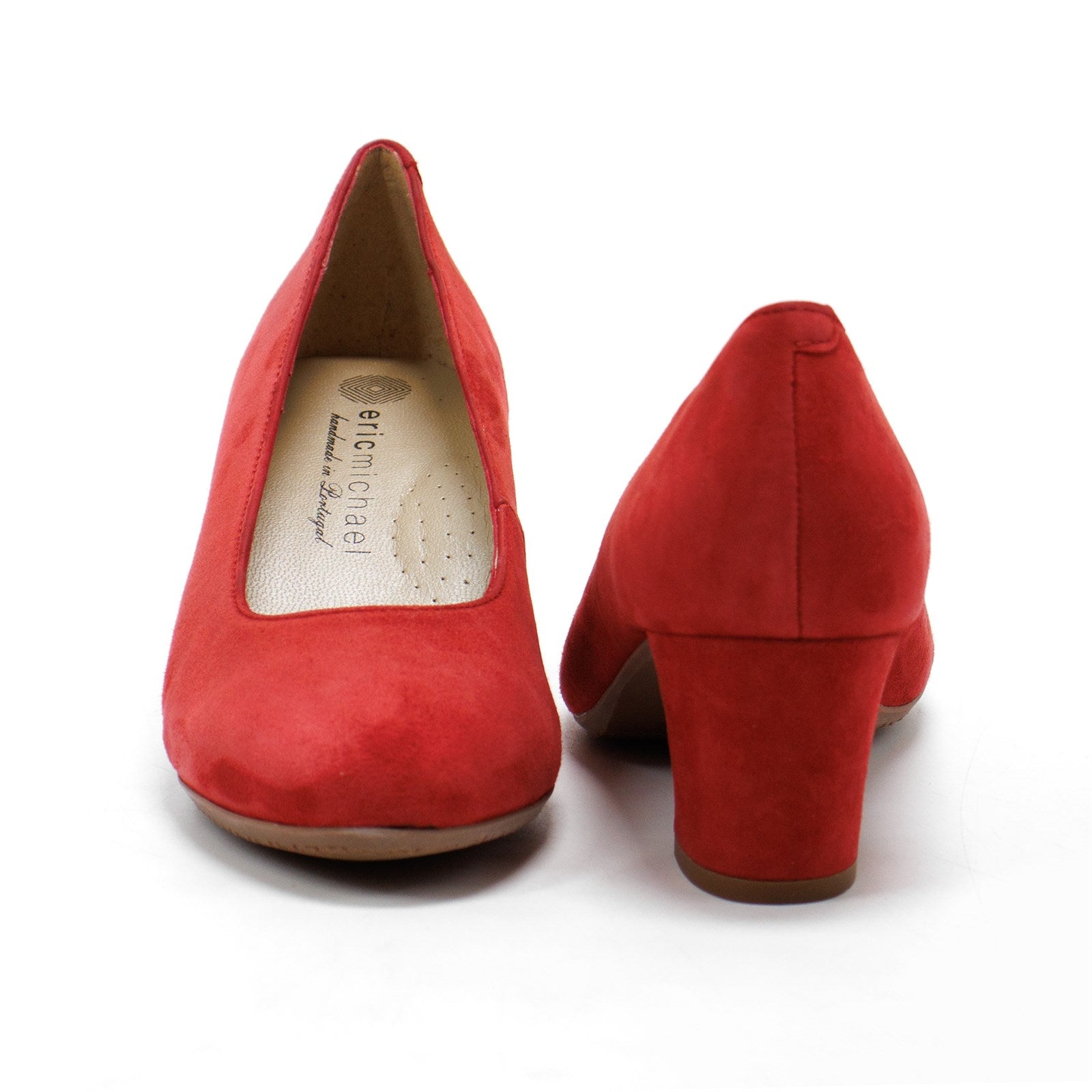 Eric Michael Women Abby Classic Style Suede Heels